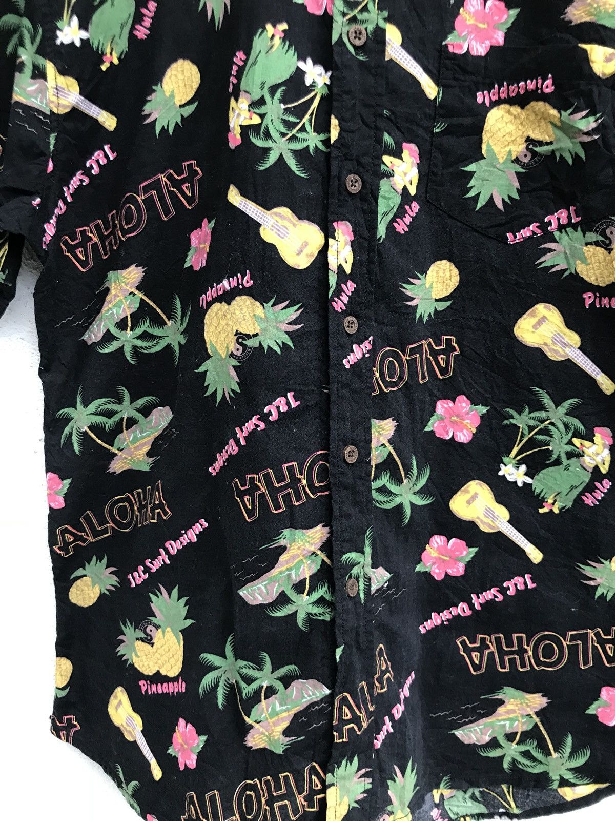 Japanese Brand Aloha Hawaii Button Down Shirt T&C Surf Design Size US XL / EU 56 / 4 - 9 Thumbnail