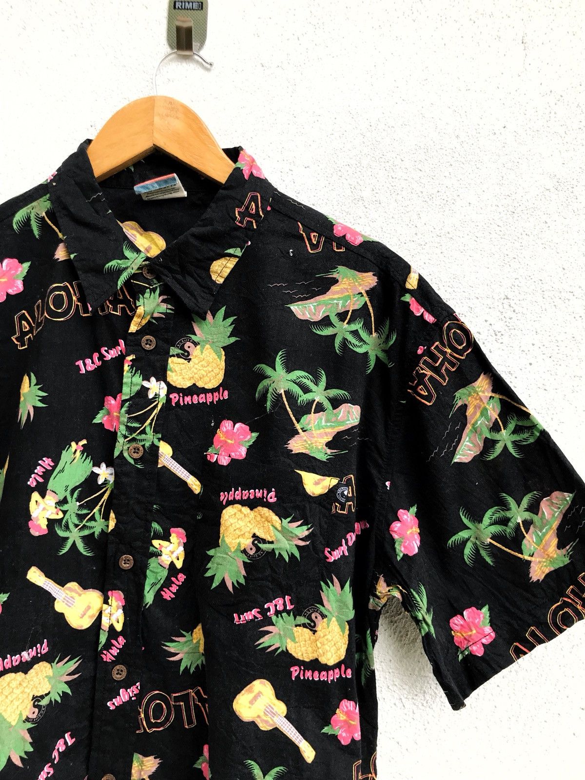 Japanese Brand Aloha Hawaii Button Down Shirt T&C Surf Design Size US XL / EU 56 / 4 - 6 Thumbnail