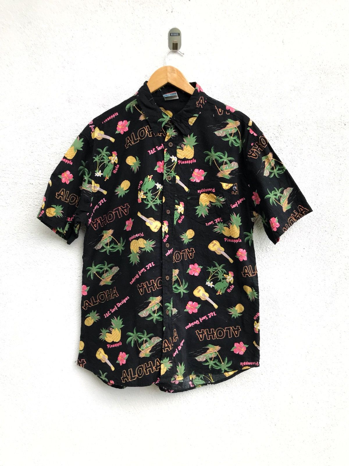 Japanese Brand Aloha Hawaii Button Down Shirt T&C Surf Design Size US XL / EU 56 / 4 - 4 Thumbnail