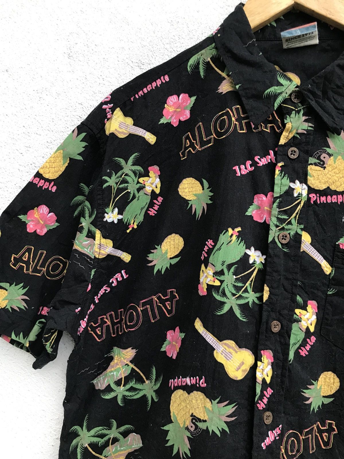 Japanese Brand Aloha Hawaii Button Down Shirt T&C Surf Design Size US XL / EU 56 / 4 - 8 Thumbnail
