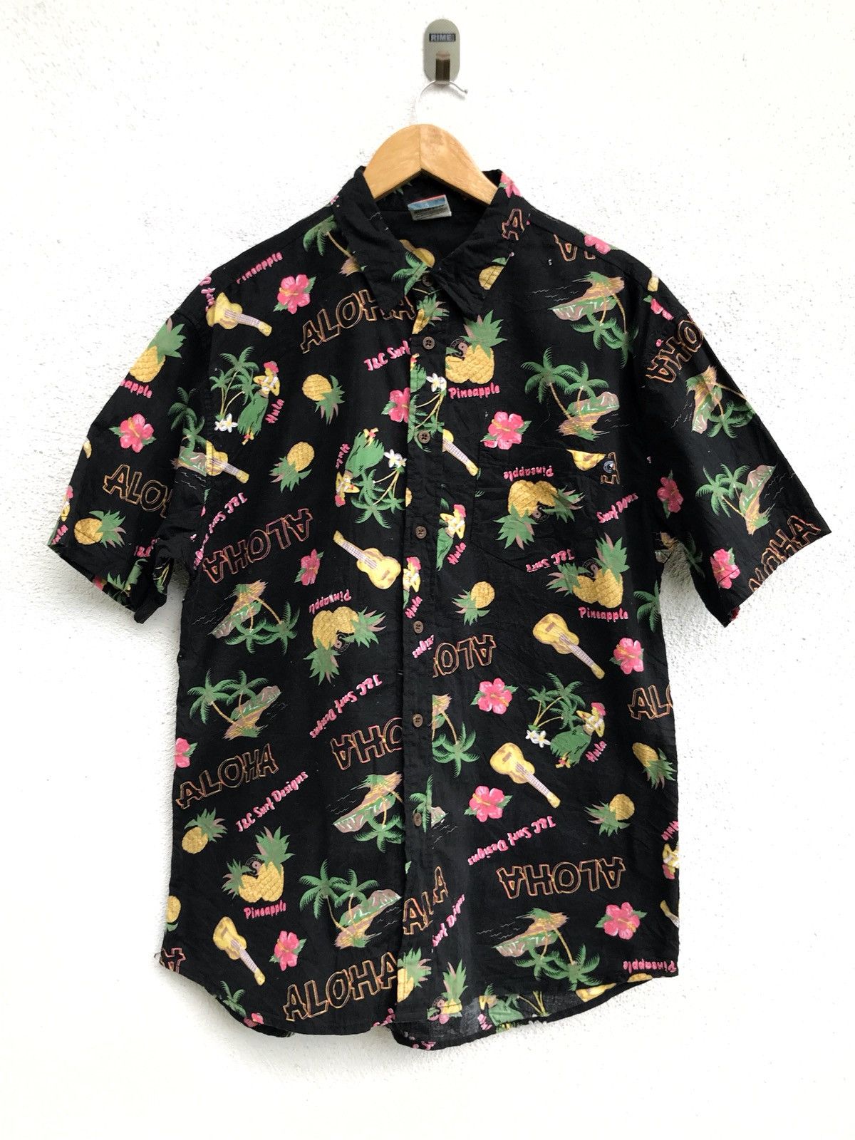 Japanese Brand Aloha Hawaii Button Down Shirt T&C Surf Design Size US XL / EU 56 / 4 - 1 Thumbnail