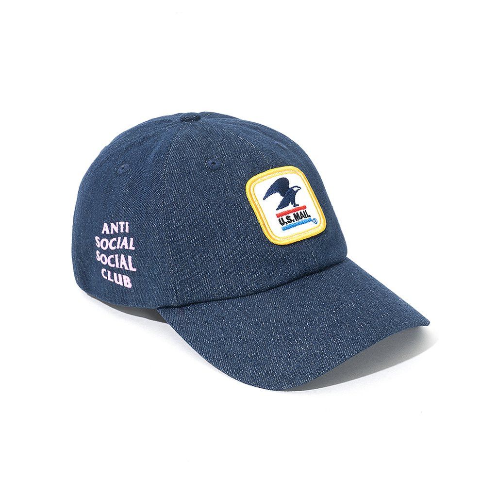 Anti Social Social Club × Other DS ASSC X USPS pink Logo Work Blue Cap Supreme Hat Bape Size ONE SIZE - 5 Thumbnail