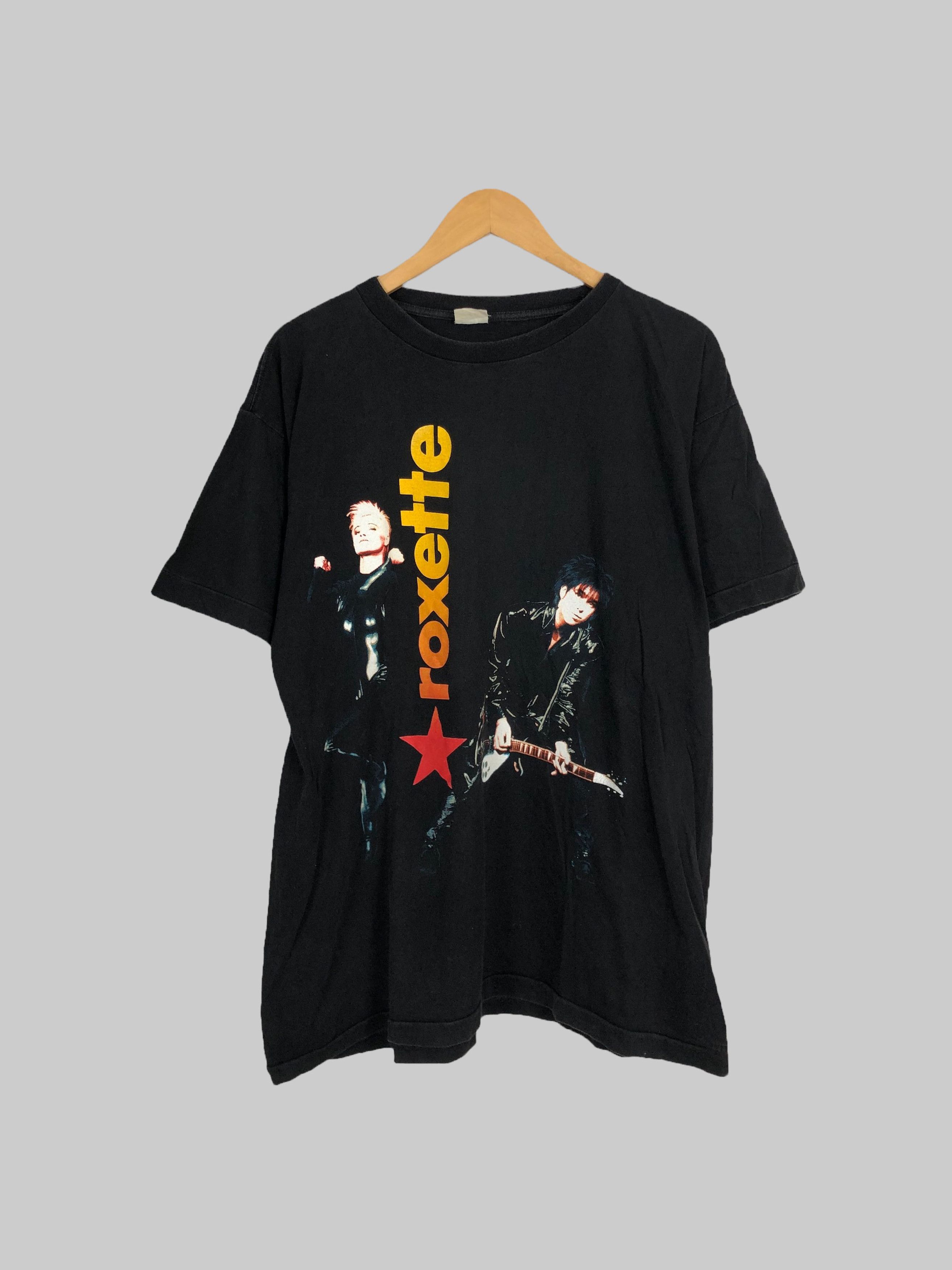 Band Tees Vintage 1991 Roxette Joyride (Bon Jovi David Bowie) Size US XL / EU 56 / 4 - 1 Thumbnail