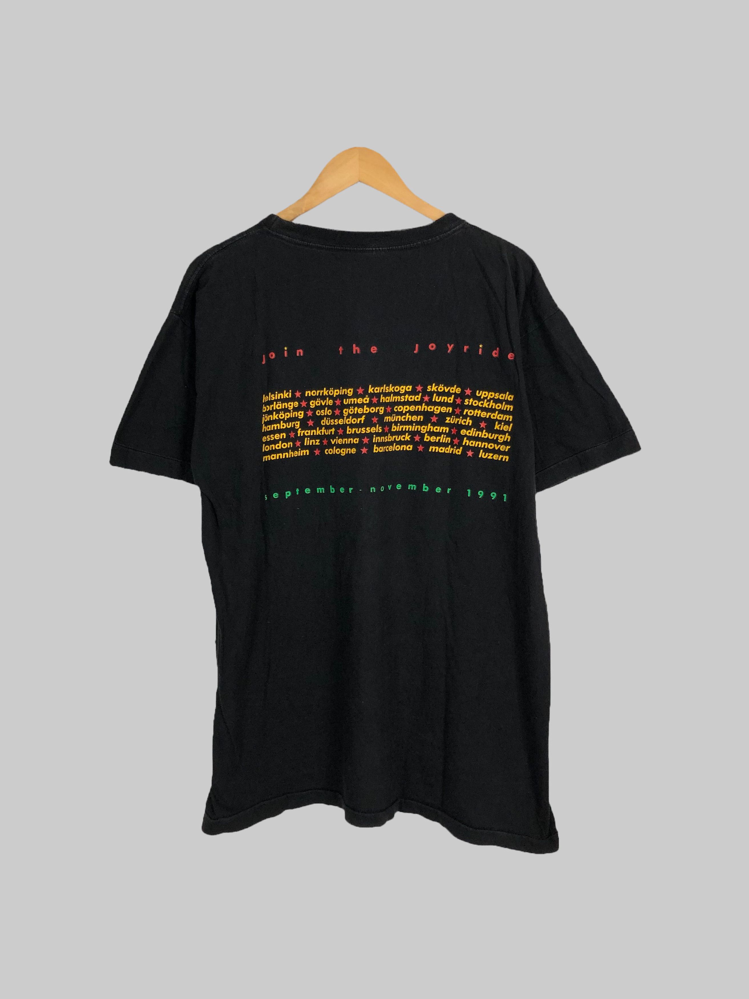 Band Tees Vintage 1991 Roxette Joyride (Bon Jovi David Bowie) Size US XL / EU 56 / 4 - 2 Thumbnail
