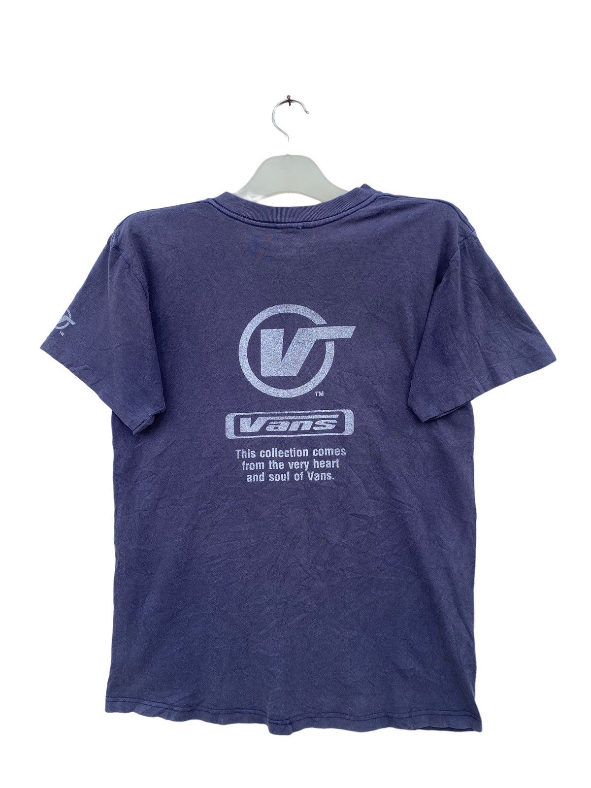 Vans Vintage Vans Spellout Tees Size US S / EU 44-46 / 1 - 1 Thumbnail
