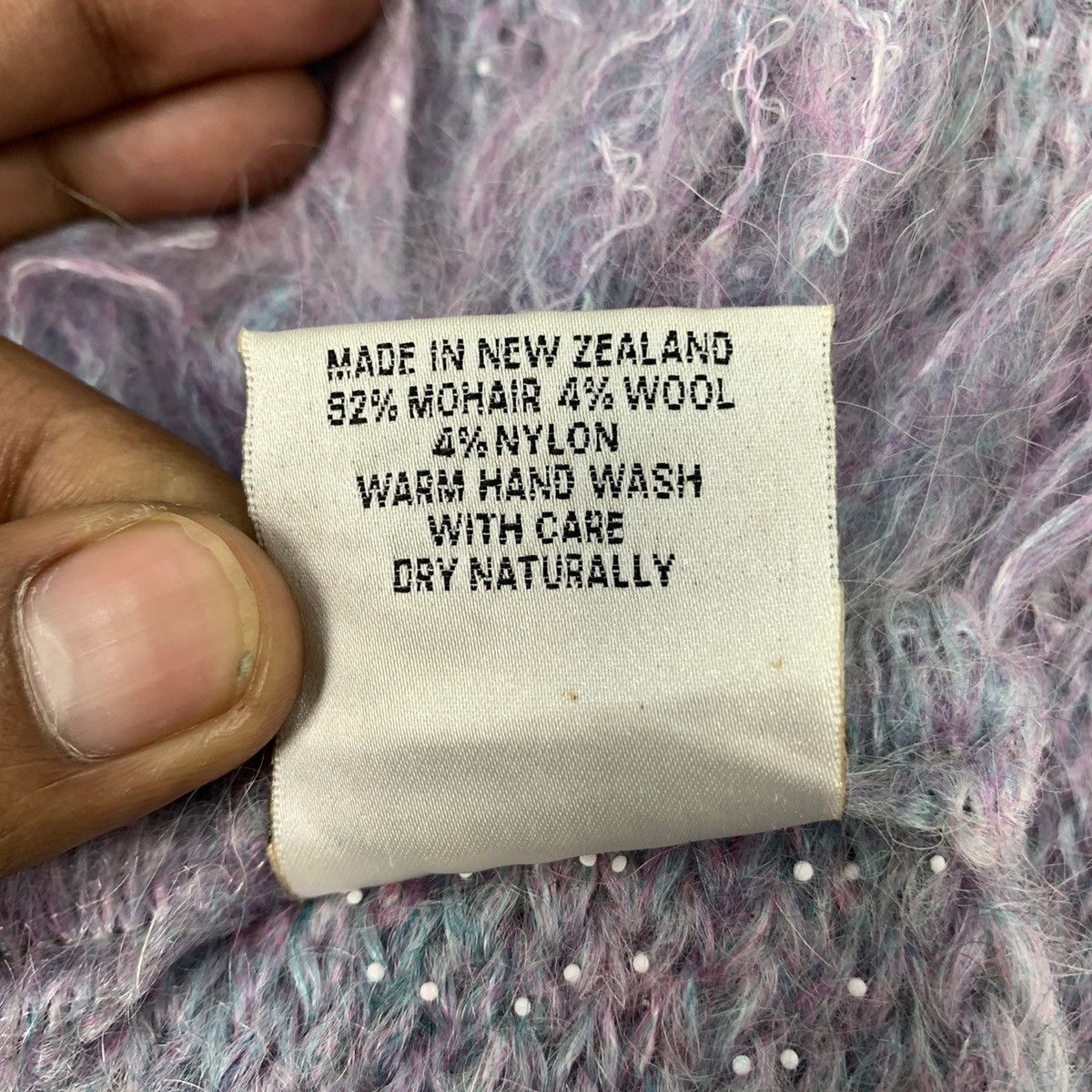 Aran Isles Knitwear MCDONALD NEW ZEALAND Herringbone Crochet Knit Muffler Scarf Size ONE SIZE - 9 Thumbnail