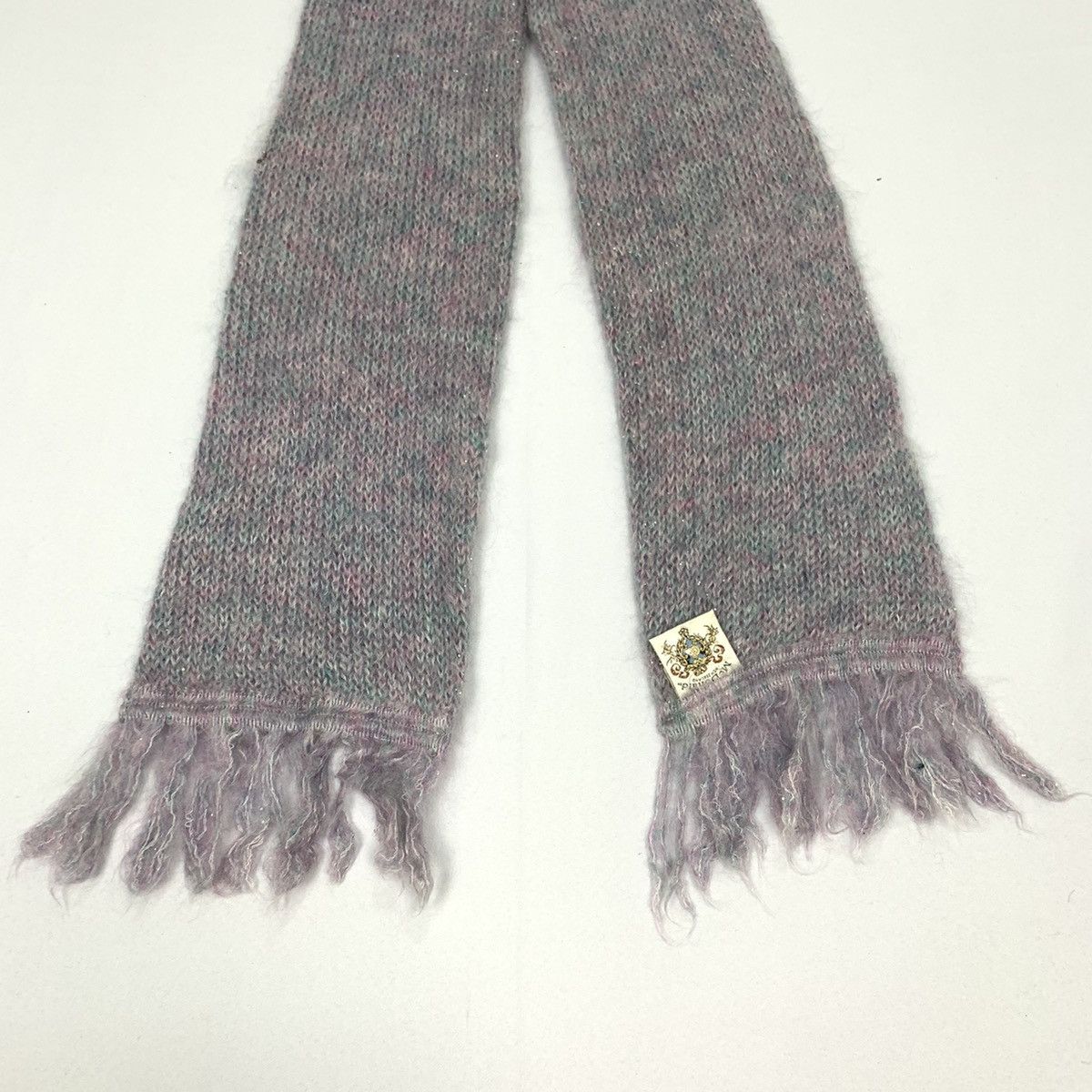 Aran Isles Knitwear MCDONALD NEW ZEALAND Herringbone Crochet Knit Muffler Scarf Size ONE SIZE - 5 Thumbnail