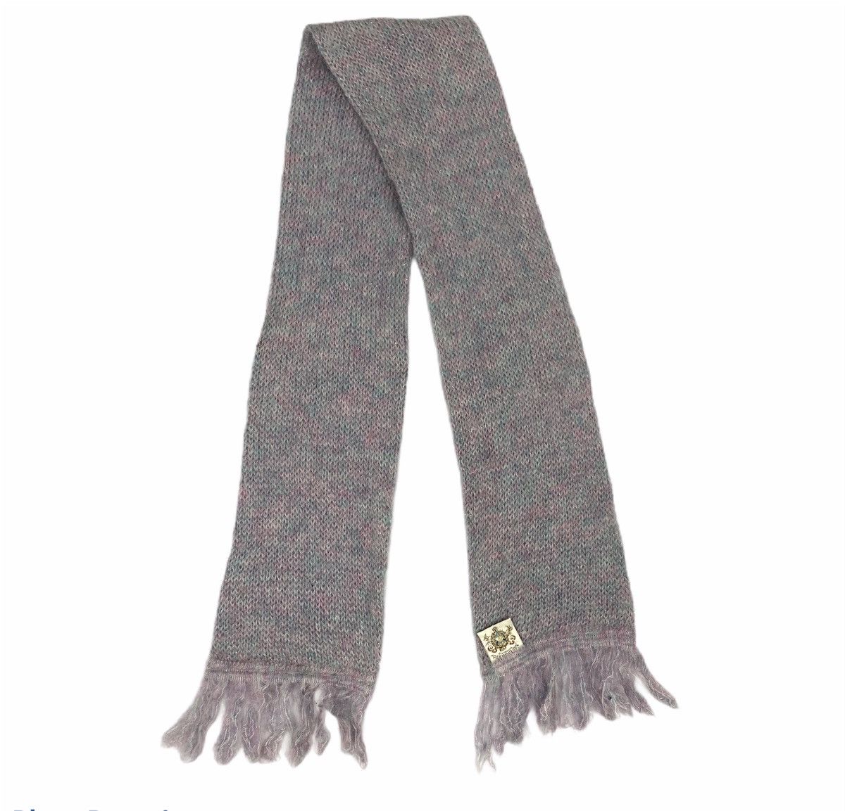 Aran Isles Knitwear MCDONALD NEW ZEALAND Herringbone Crochet Knit Muffler Scarf Size ONE SIZE - 3 Thumbnail