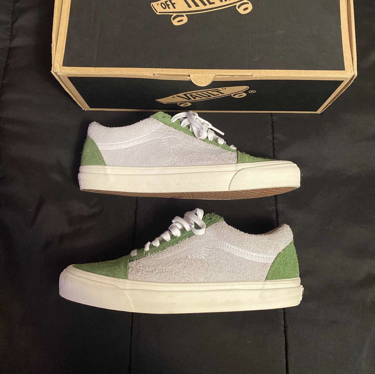 FINAL PRICE DROP Vans x Notre Og Green/Cream old skool