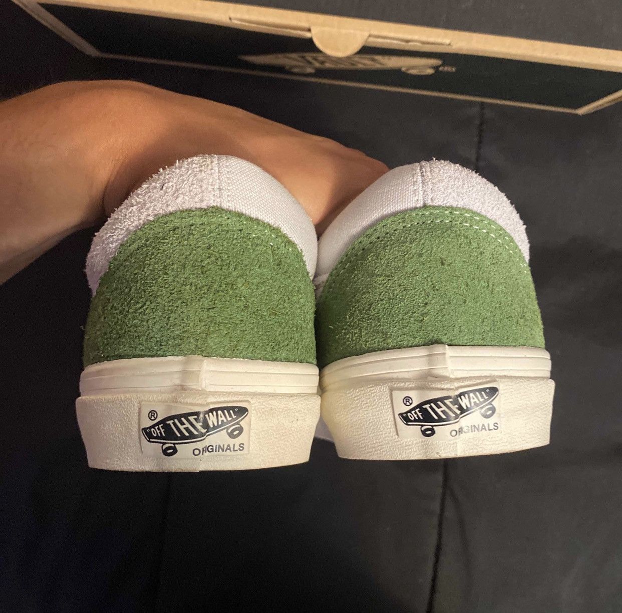 Notre × Vans FINAL PRICE DROP Vans x Notre Og Green/Cream old skool Size US 9 / EU 42 - 4 Thumbnail