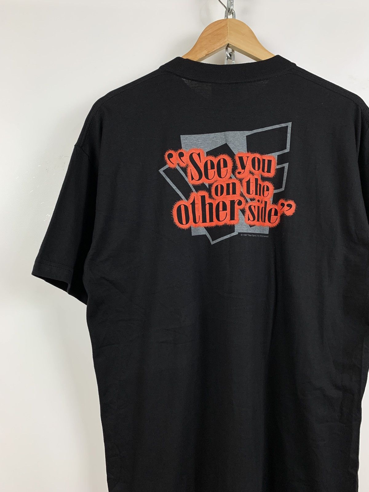 Vintage 1997 Vintage Undertaker See You On The Other Side T-Shirt Size US M / EU 48-50 / 2 - 11 Thumbnail
