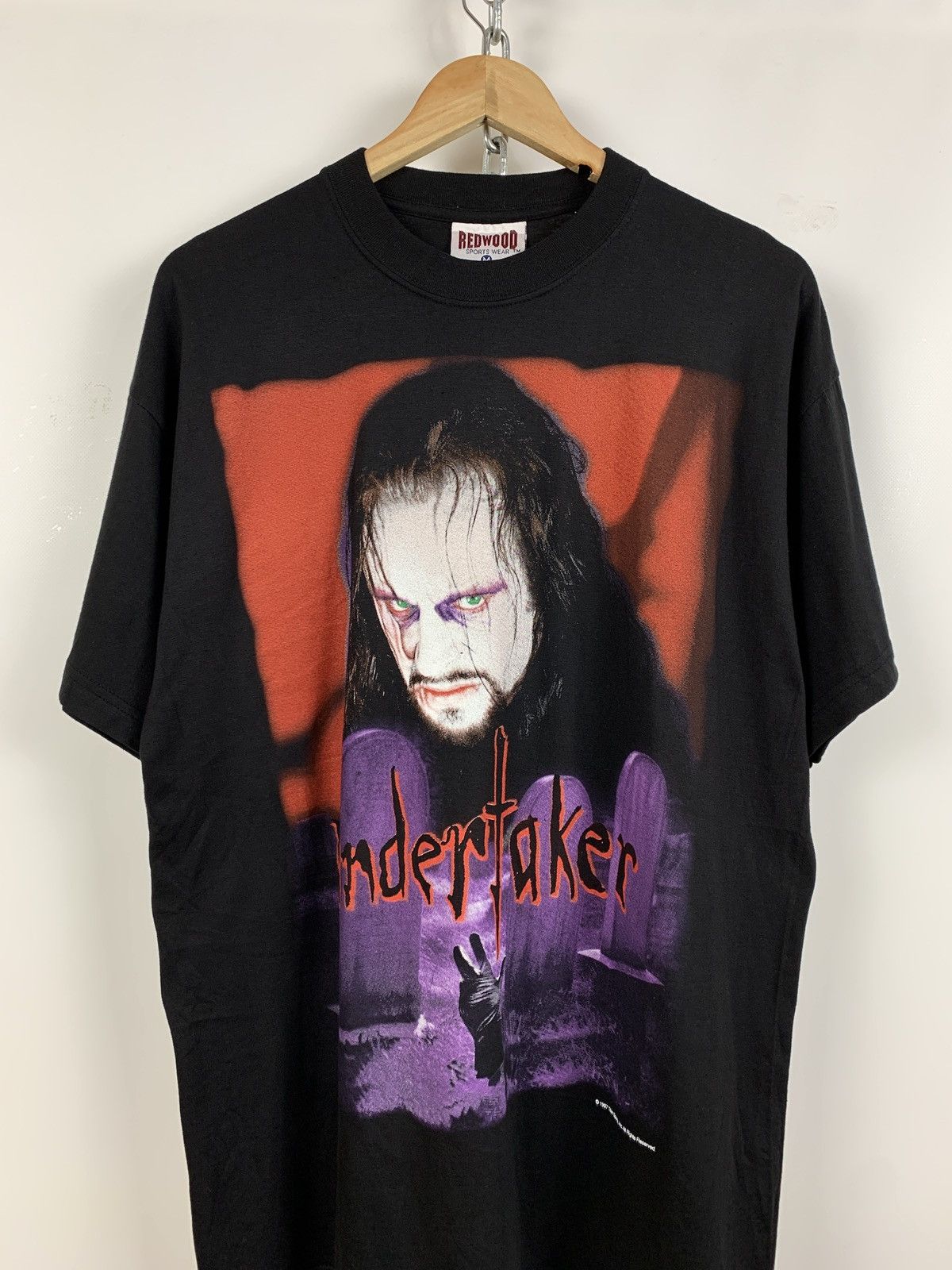 Vintage 1997 Vintage Undertaker See You On The Other Side T-Shirt Size US M / EU 48-50 / 2 - 3 Thumbnail