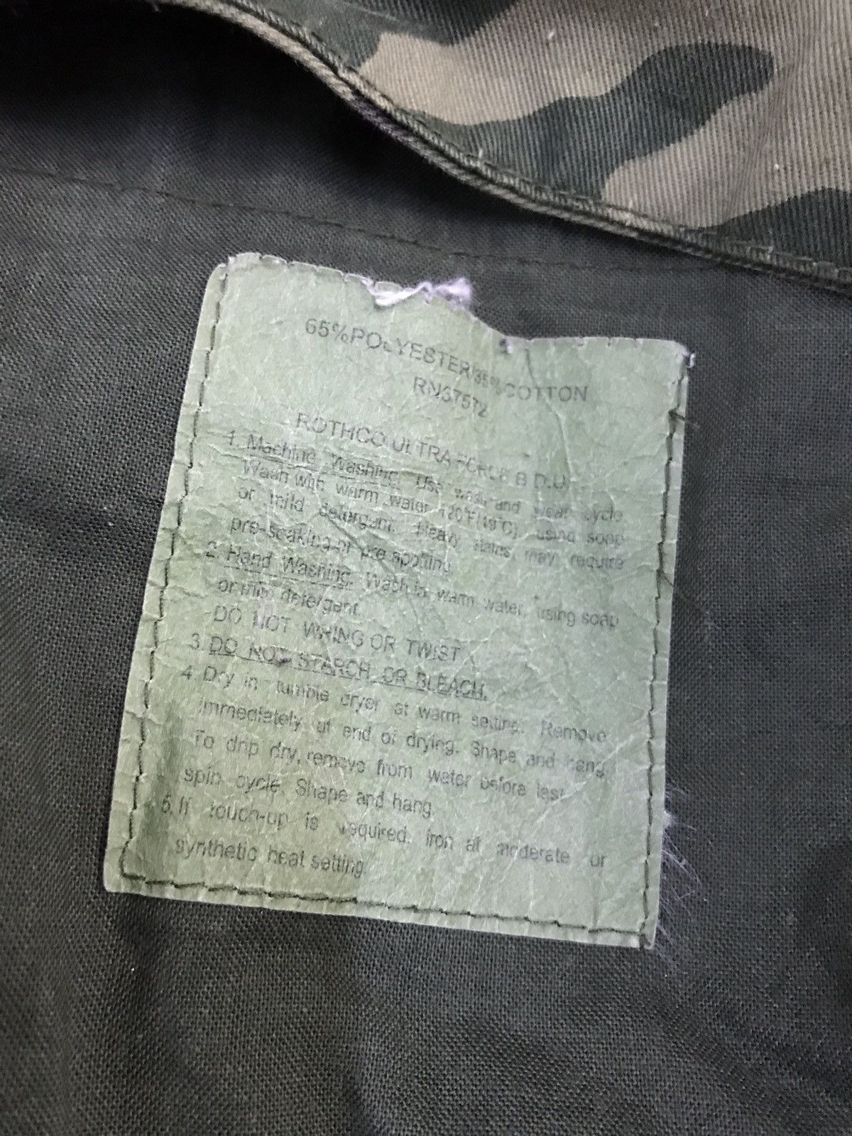 Vintage Vintage Camouflage Short Painter Pants Size US 33 - 6 Thumbnail