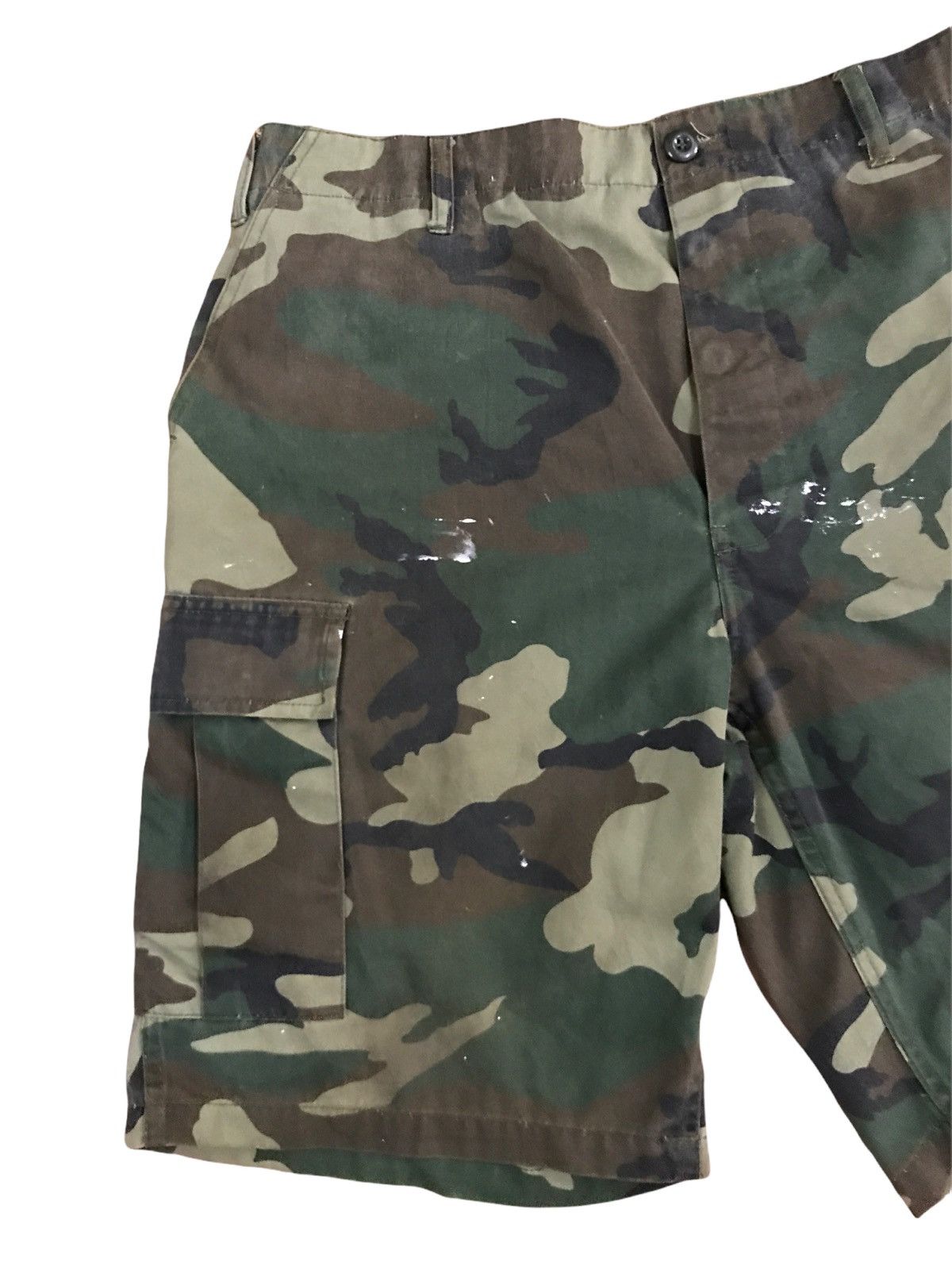 Vintage Vintage Camouflage Short Painter Pants Size US 33 - 4 Thumbnail