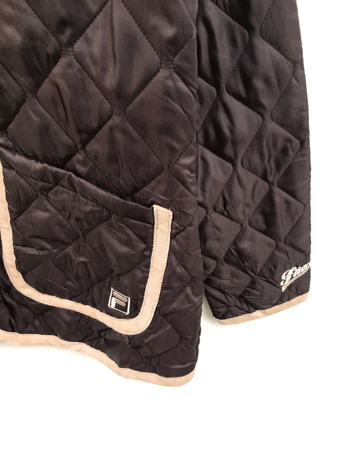 Fila Fila Quilted Button Jacket Size US S / EU 44-46 / 1 - 3 Thumbnail