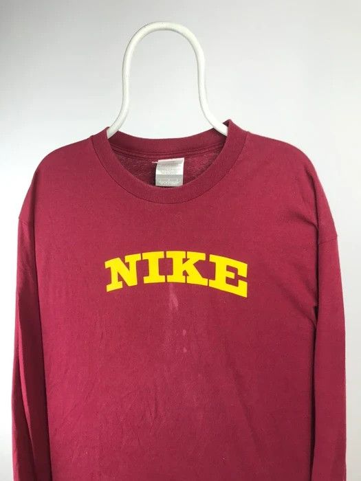 Nike Nike long sleeve vintage 90s box logo size Large Size US L / EU 52-54 / 3 - 2 Thumbnail