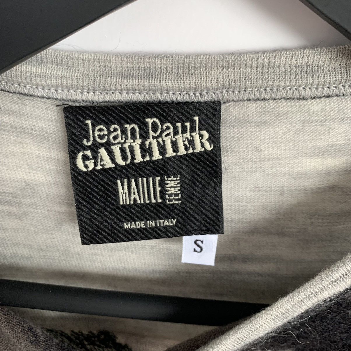 Jean Paul Gaultier Jean Paul Gaultier Sweater Elephant Jumper Grey 1996 y2k Size S / US 4 / IT 40 - 6 Thumbnail