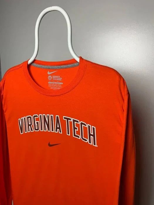 Nike Nike sweatshirt Virginia tech vintage long sleeve size 2XL Size US XXL / EU 58 / 5 - 2 Thumbnail