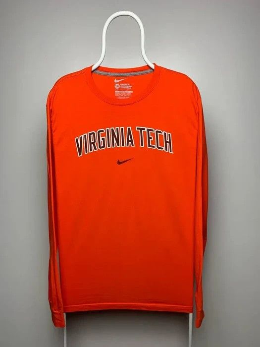 Nike Nike sweatshirt Virginia tech vintage long sleeve size 2XL Size US XXL / EU 58 / 5 - 1 Thumbnail