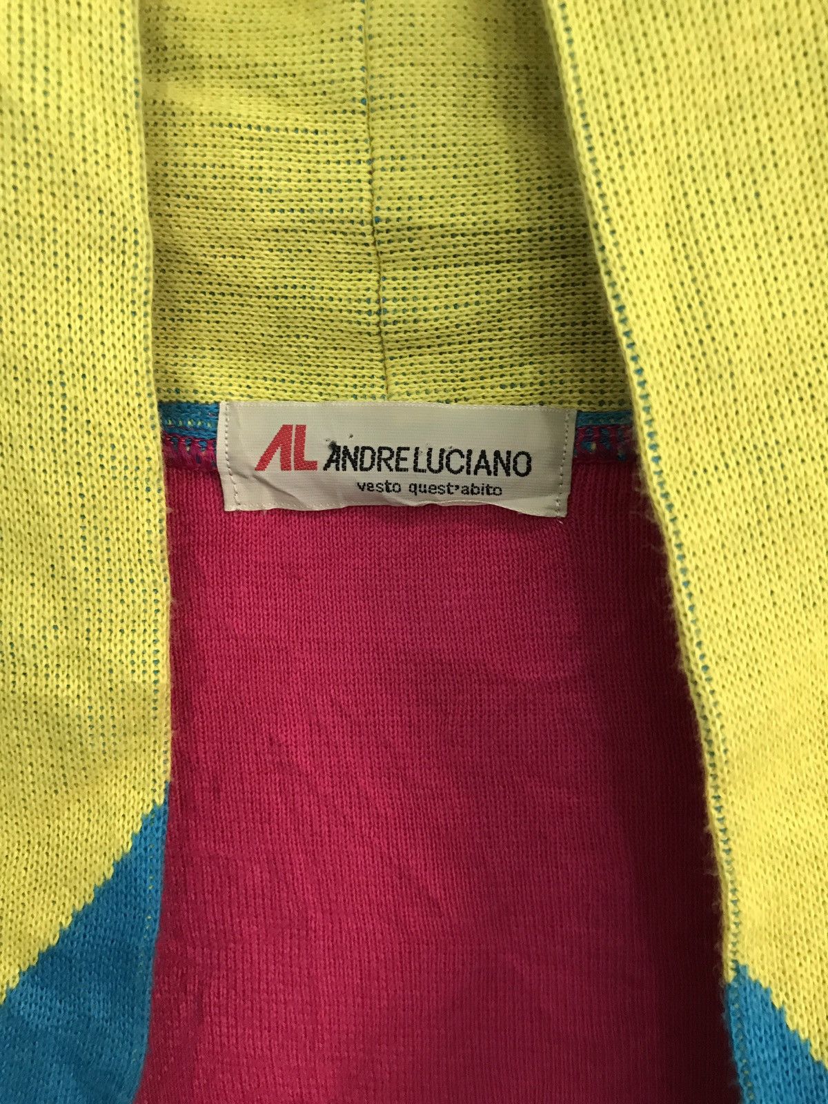 Andreluciano Andreluciano Multicolour Jacket Armpit 25"x29.5" Size US L / EU 52-54 / 3 - 4 Thumbnail