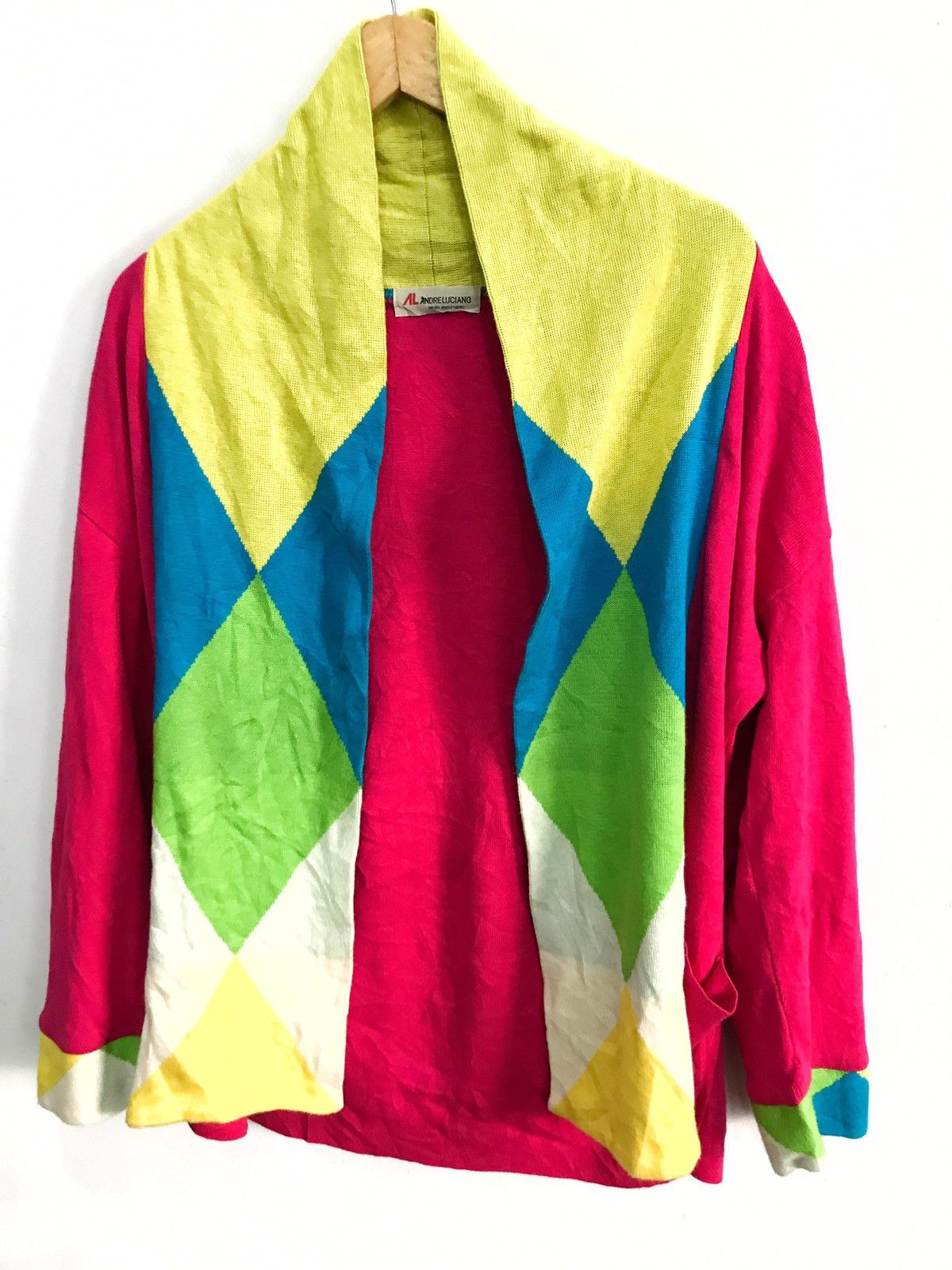 Andreluciano Andreluciano Multicolour Jacket Armpit 25"x29.5" Size US L / EU 52-54 / 3 - 3 Thumbnail