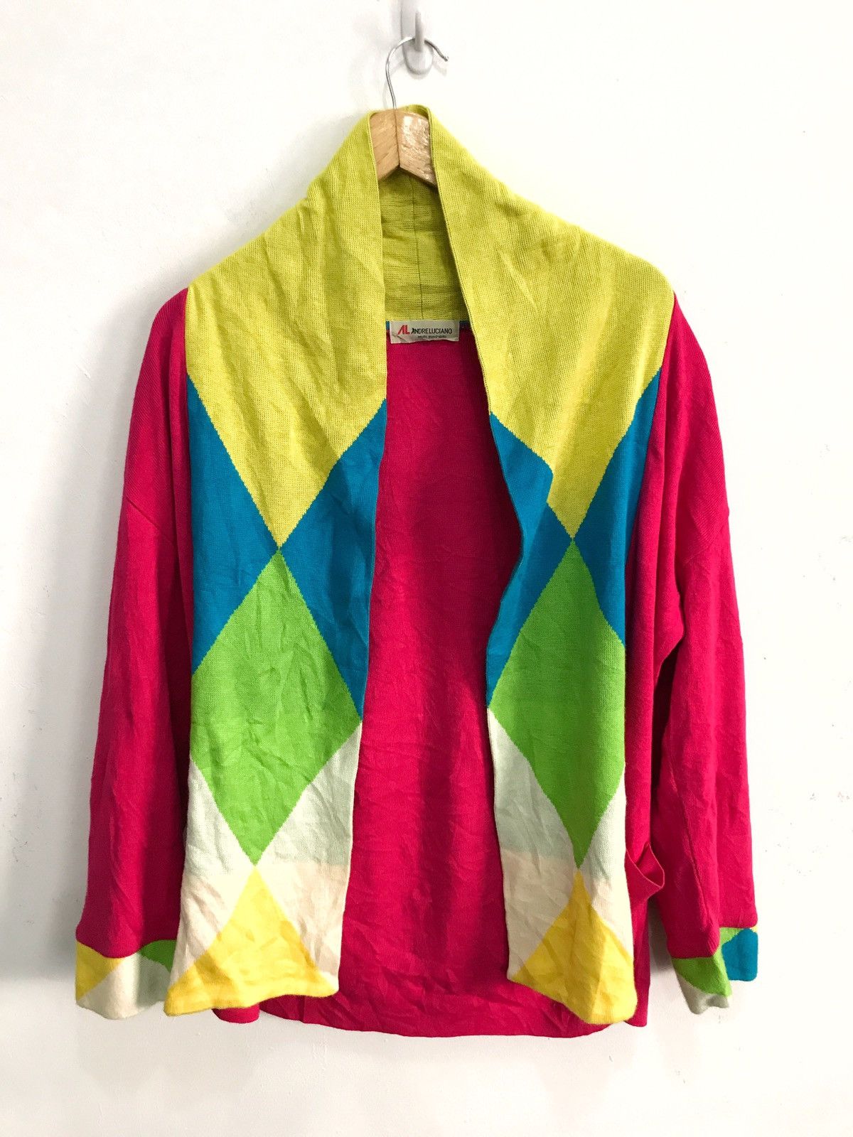 Andreluciano Andreluciano Multicolour Jacket Armpit 25"x29.5" Size US L / EU 52-54 / 3 - 1 Thumbnail