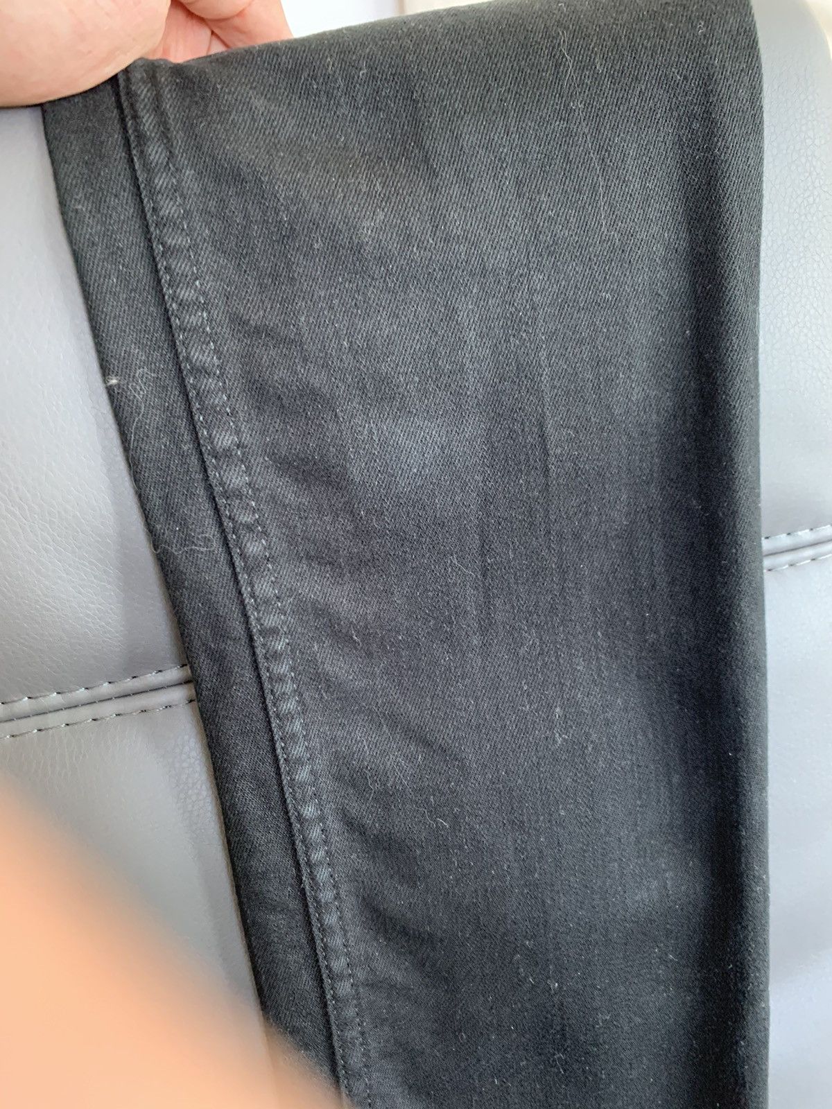 Acne Studios 🔴 Acne Studios Jeans Black Denim Kex Wet Pockets Size 26/32 Size 26" / US 2 / IT 38 - 6 Thumbnail