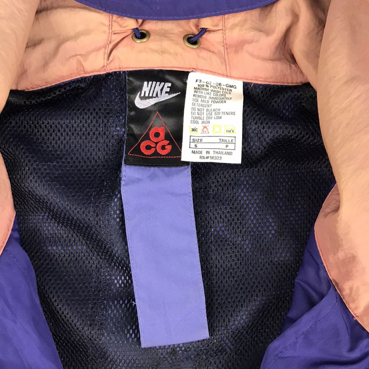 Nike × Nike ACG × Vintage Vintage NIKE ACG half zipper anorak jacket Size US S / EU 44-46 / 1 - 10 Thumbnail
