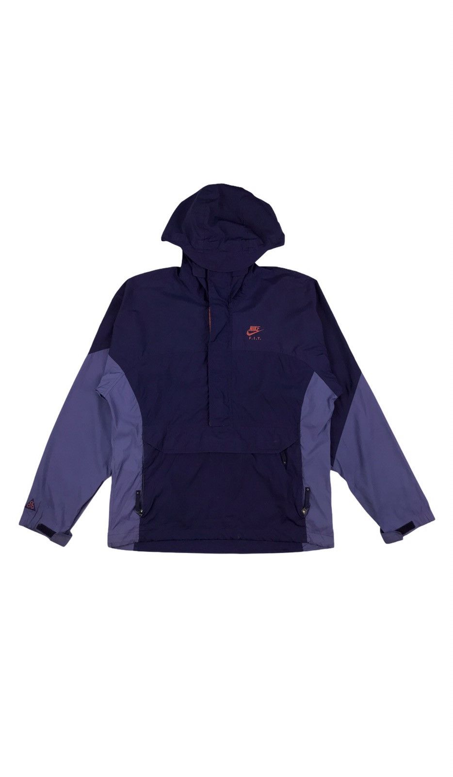 Nike × Nike ACG × Vintage Vintage NIKE ACG half zipper anorak jacket Size US S / EU 44-46 / 1 - 1 Thumbnail
