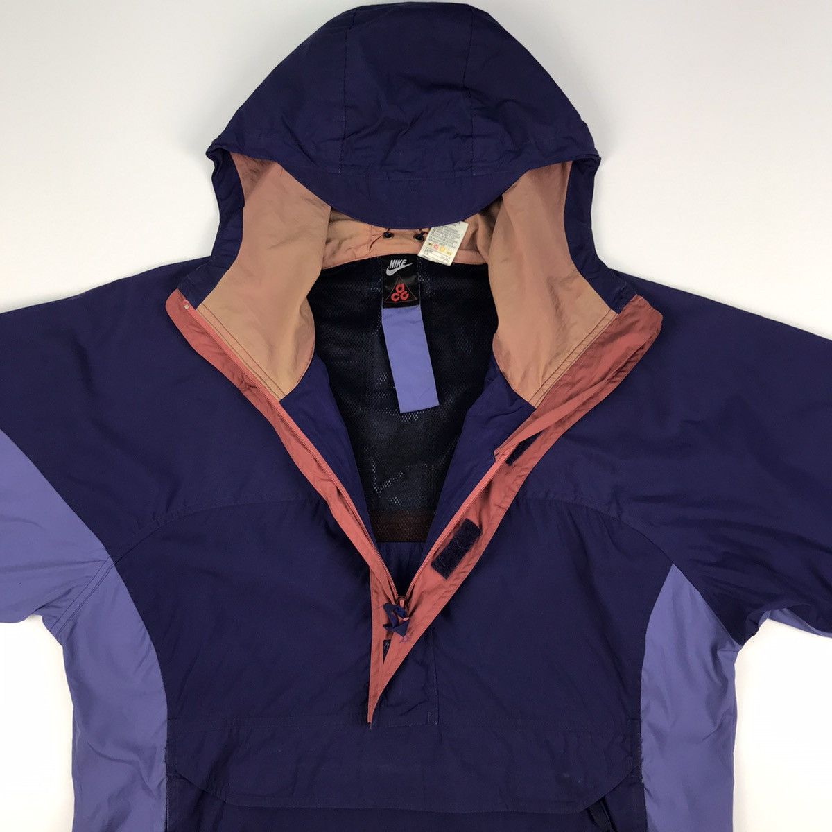Nike × Nike ACG × Vintage Vintage NIKE ACG half zipper anorak jacket Size US S / EU 44-46 / 1 - 7 Thumbnail
