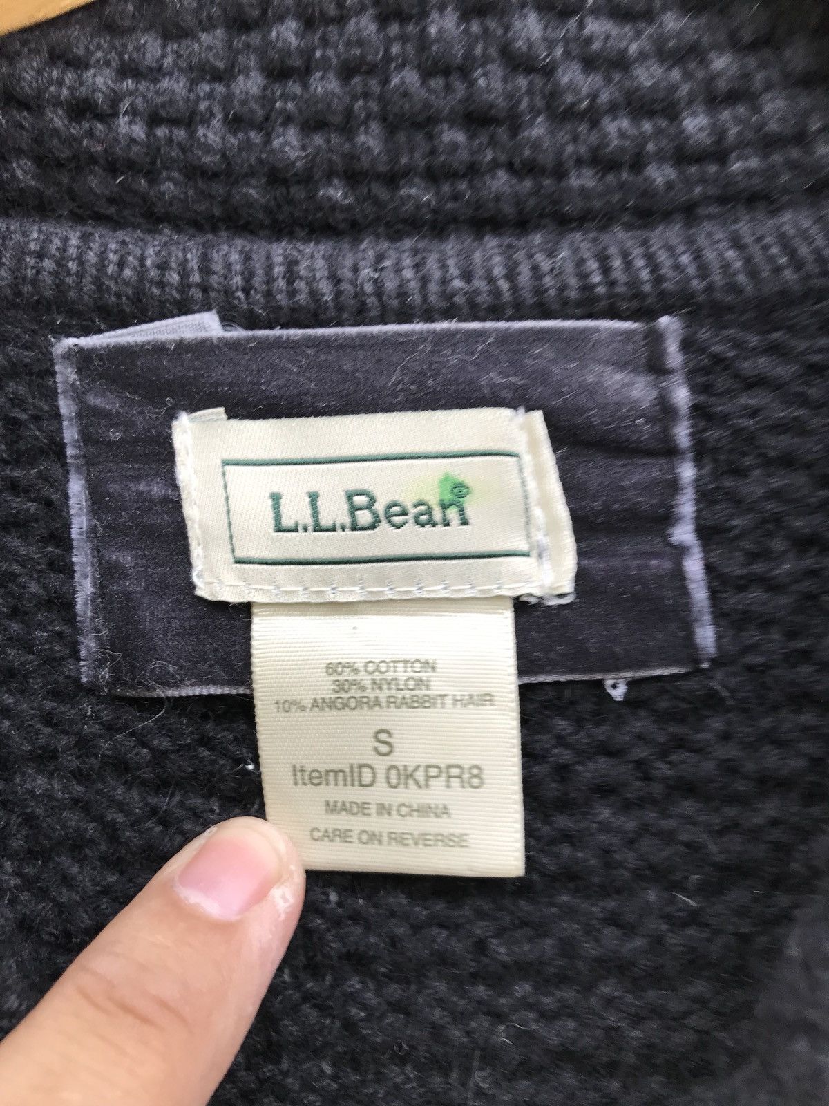 L.L. Bean L.L. Bean Hand Knit Button Sweatshirt Jacket Size US S / EU 44-46 / 1 - 6 Thumbnail