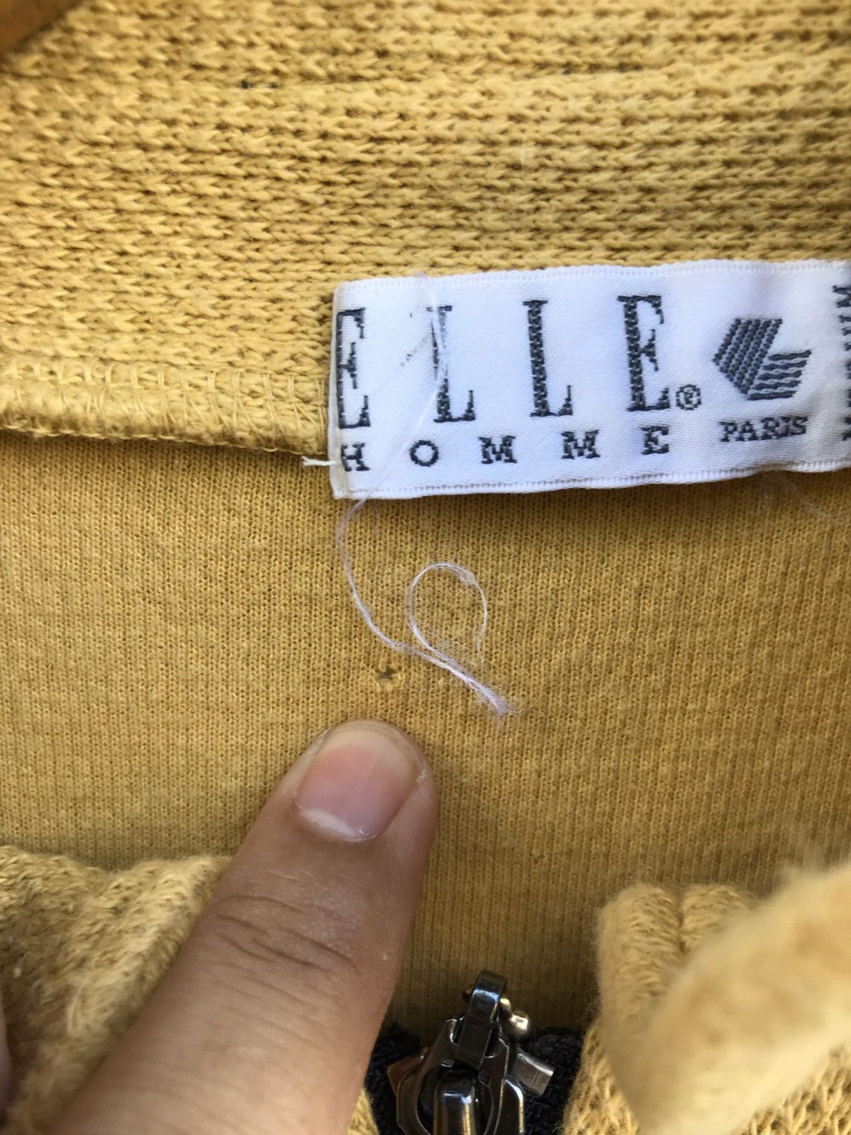 Vintage Vintage Elle Homme Sweatshirt Nice Design Size US M / EU 48-50 / 2 - 5 Thumbnail