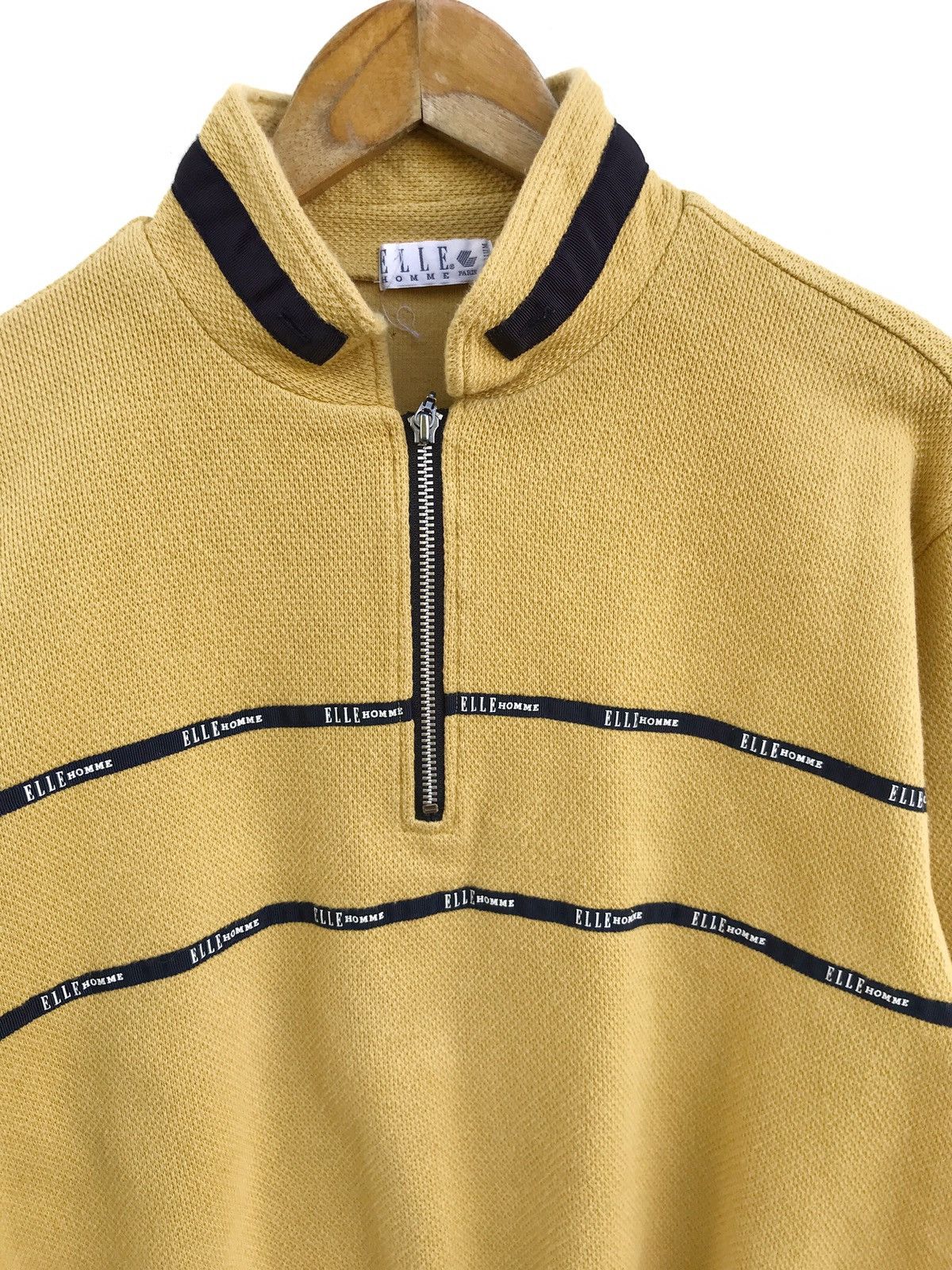 Vintage Vintage Elle Homme Sweatshirt Nice Design Size US M / EU 48-50 / 2 - 3 Thumbnail