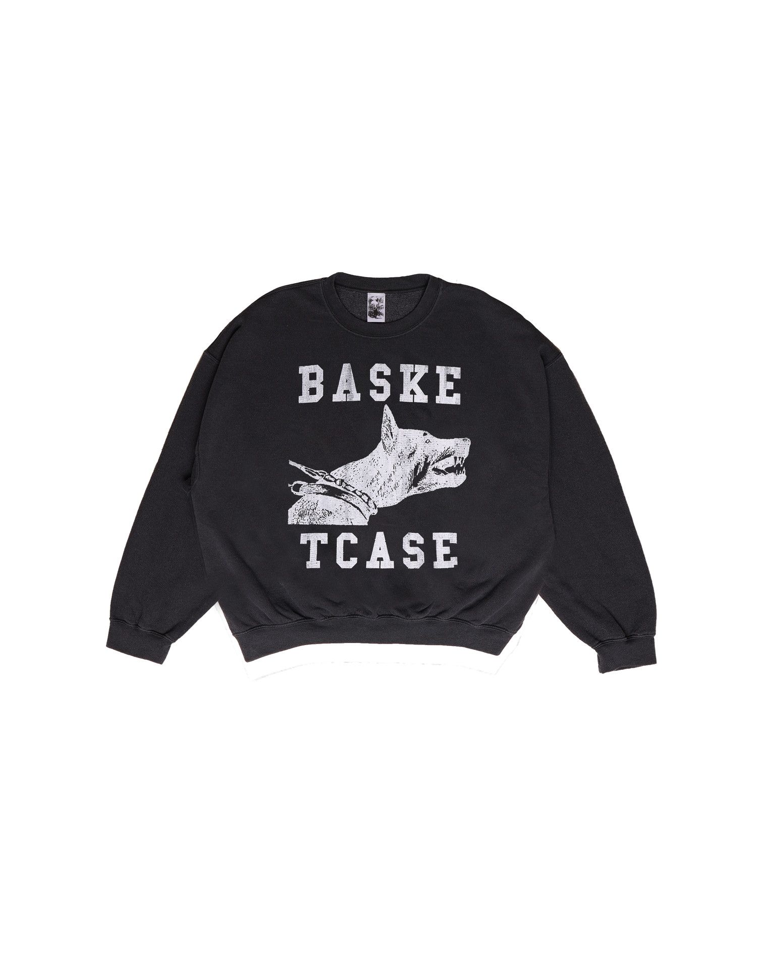 basketcase gallery 💚 AW21 Basketcase Gallery Raw College Sweater Black
