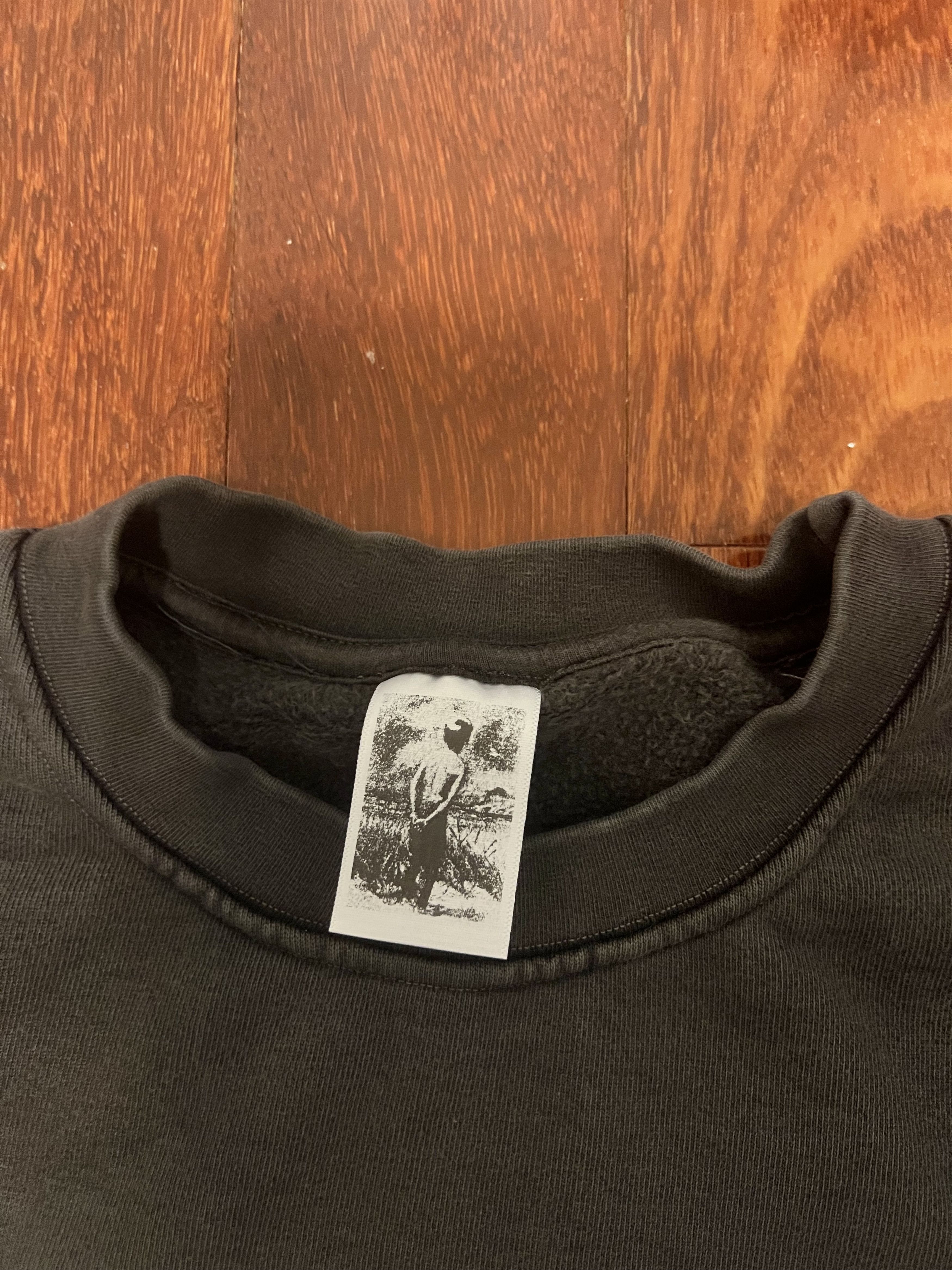 basketcase gallery 💚 AW21 Basketcase Gallery Raw College Sweater Black NEW Size US L / EU 52-54 / 3 - 6 Thumbnail