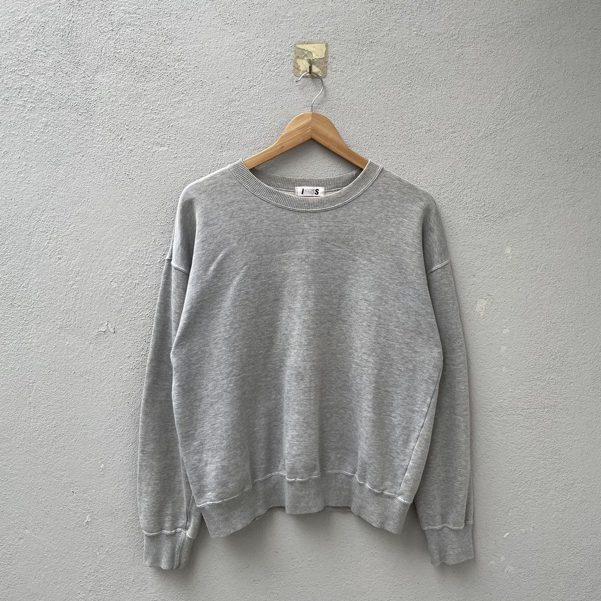 Issey Miyake Vintage IS Issey Miyake Big Logo Sweatshirt Size US M / EU 48-50 / 2 - 2 Thumbnail
