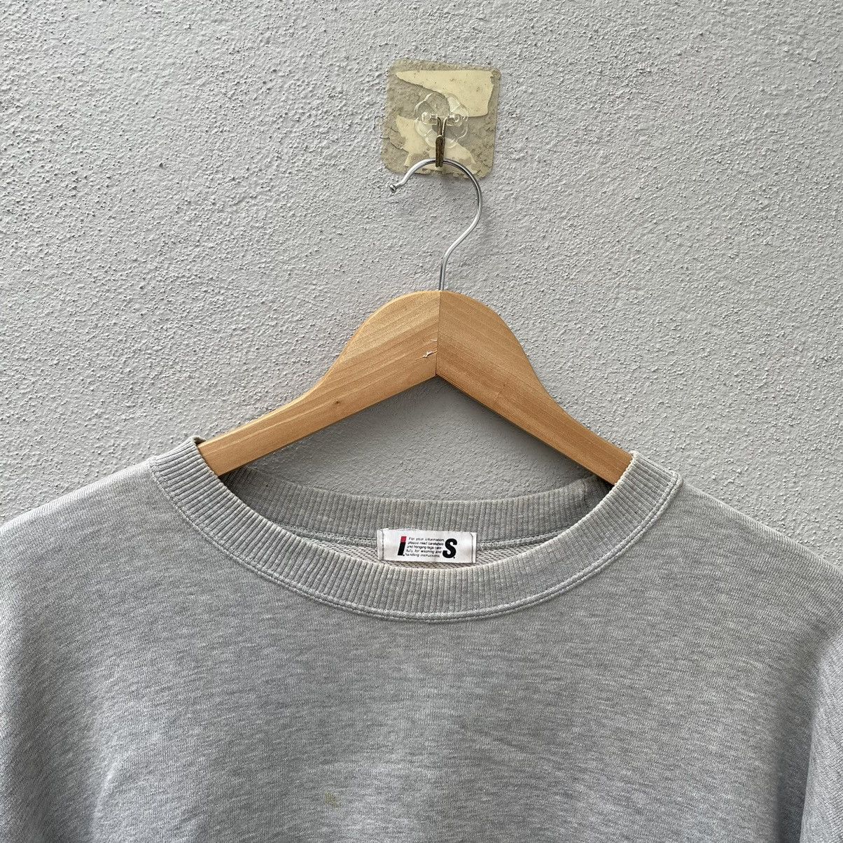 Issey Miyake Vintage IS Issey Miyake Big Logo Sweatshirt Size US M / EU 48-50 / 2 - 4 Thumbnail