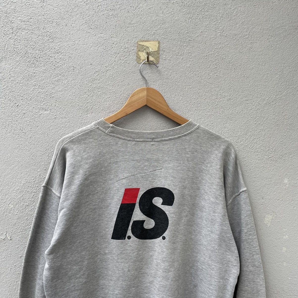 Issey Miyake Vintage IS Issey Miyake Big Logo Sweatshirt Size US M / EU 48-50 / 2 - 3 Thumbnail