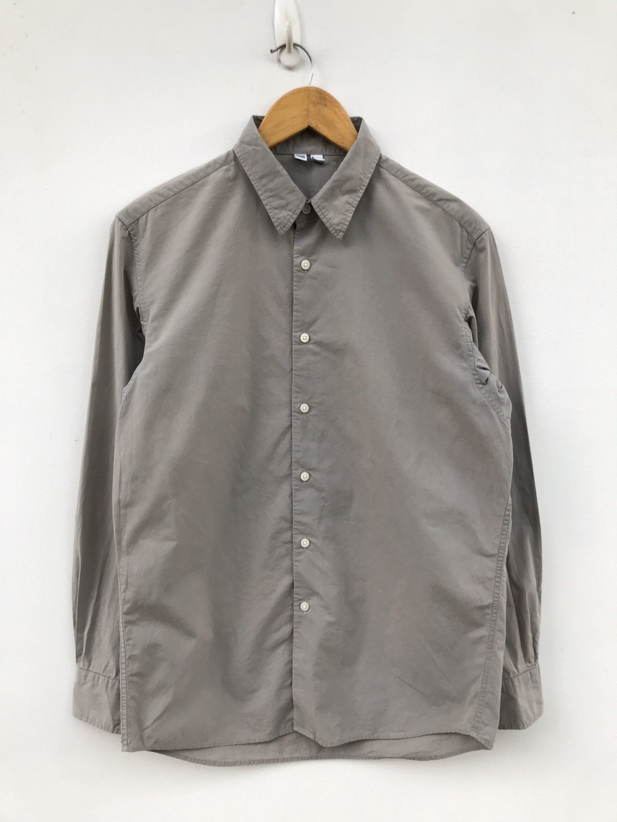 Lemaire × Uniqlo Lemaire X Uniqlo Minimalist Button Shirt Plain Size US M / EU 48-50 / 2 - 1 Thumbnail