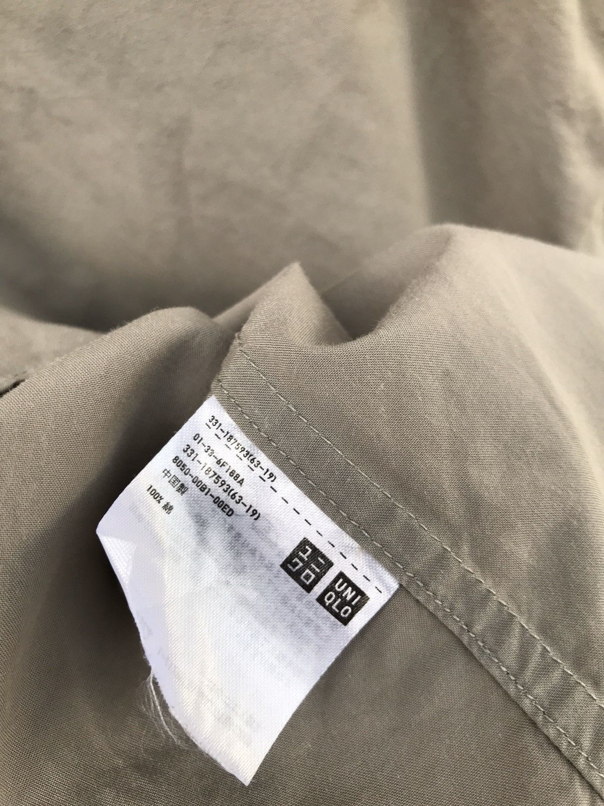 Lemaire × Uniqlo Lemaire X Uniqlo Minimalist Button Shirt Plain Size US M / EU 48-50 / 2 - 4 Thumbnail