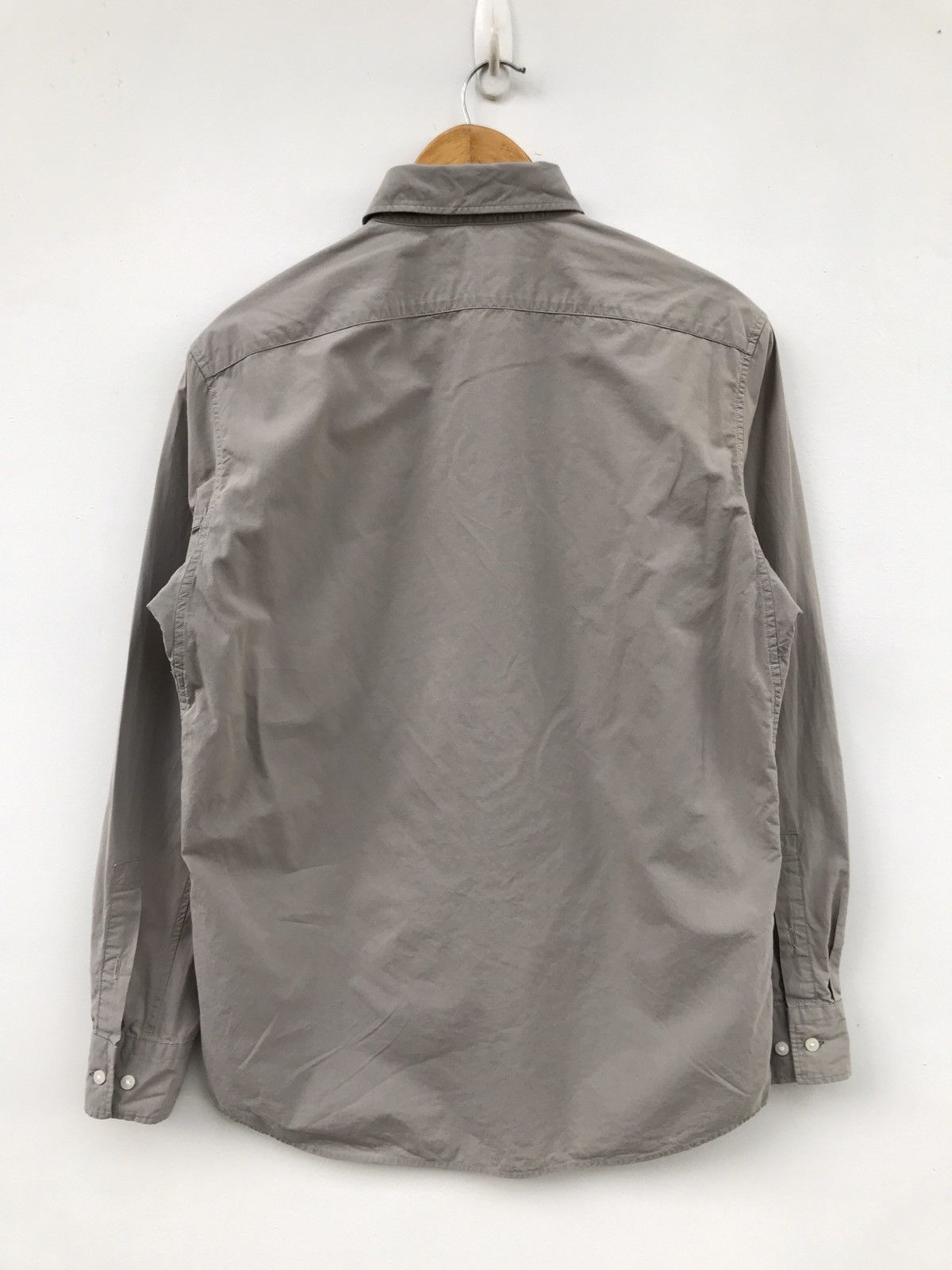 Lemaire × Uniqlo Lemaire X Uniqlo Minimalist Button Shirt Plain Size US M / EU 48-50 / 2 - 2 Thumbnail