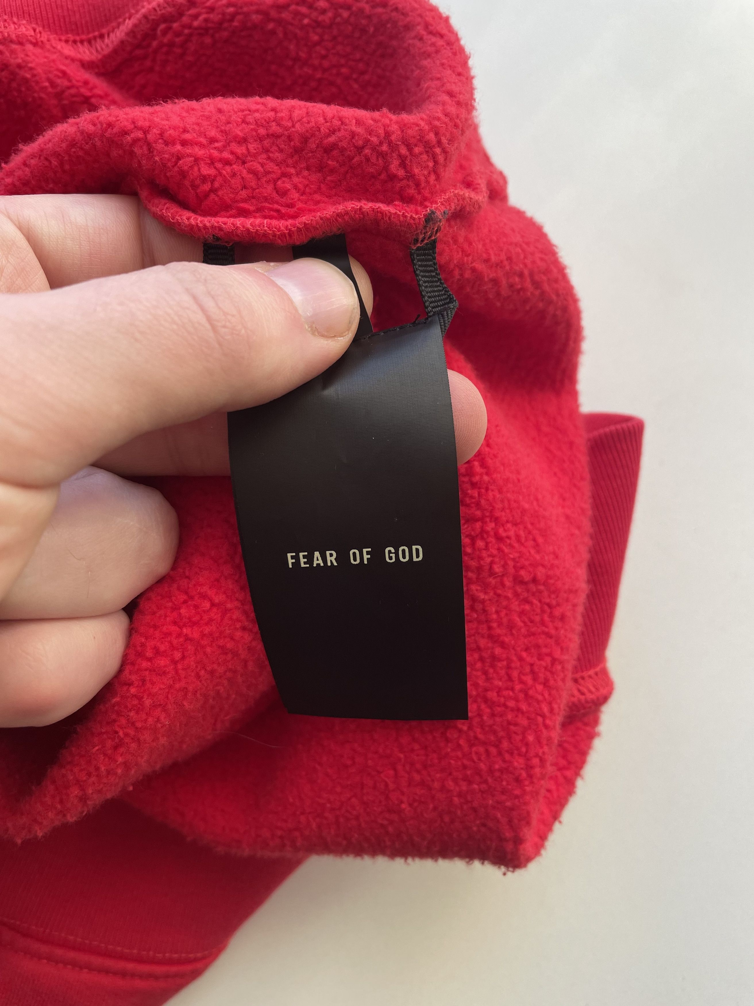 Fear of God 7 Vintage Red Hoodie Size US M / EU 48-50 / 2 - 5 Thumbnail