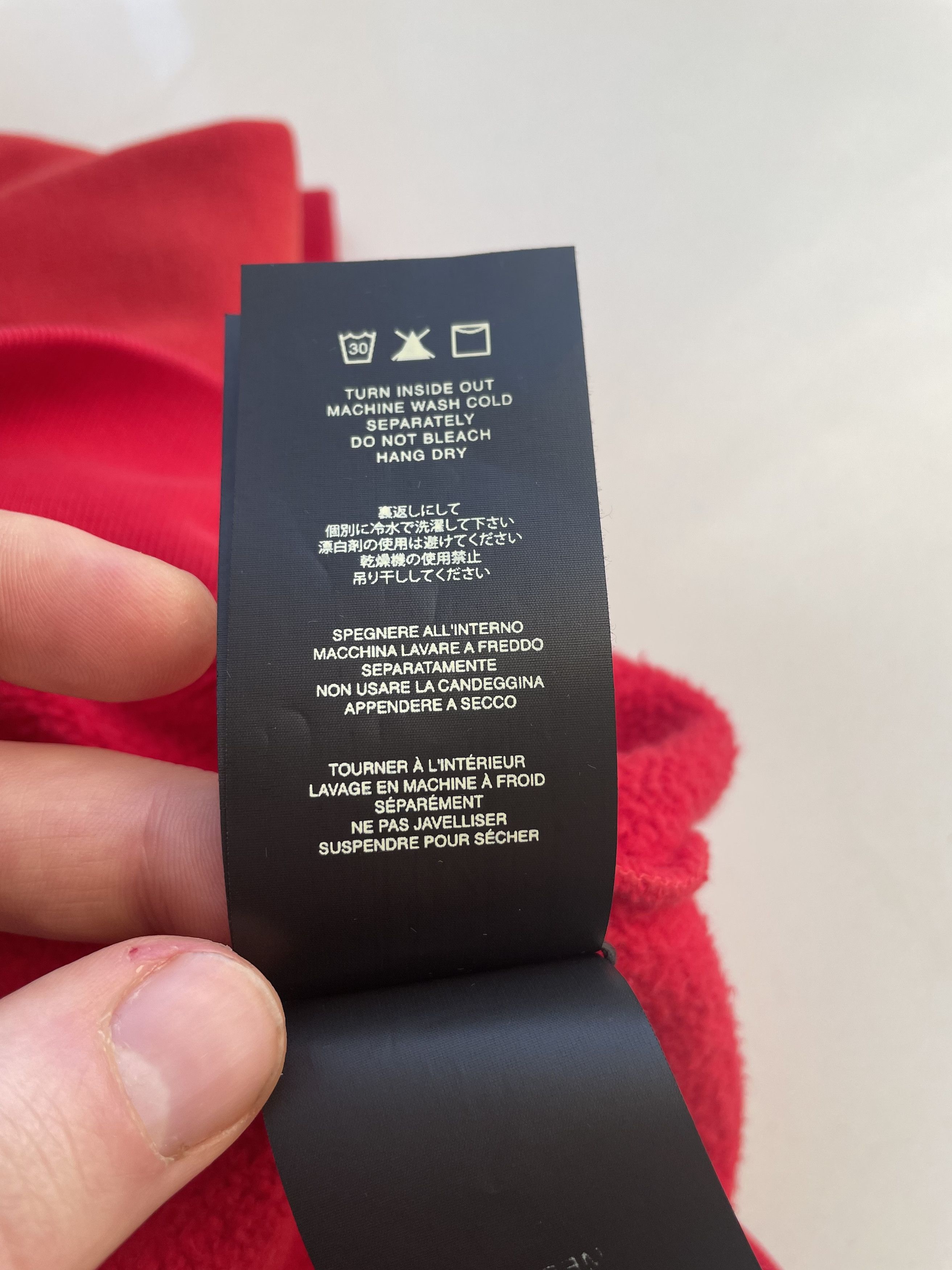 Fear of God 7 Vintage Red Hoodie Size US M / EU 48-50 / 2 - 8 Thumbnail