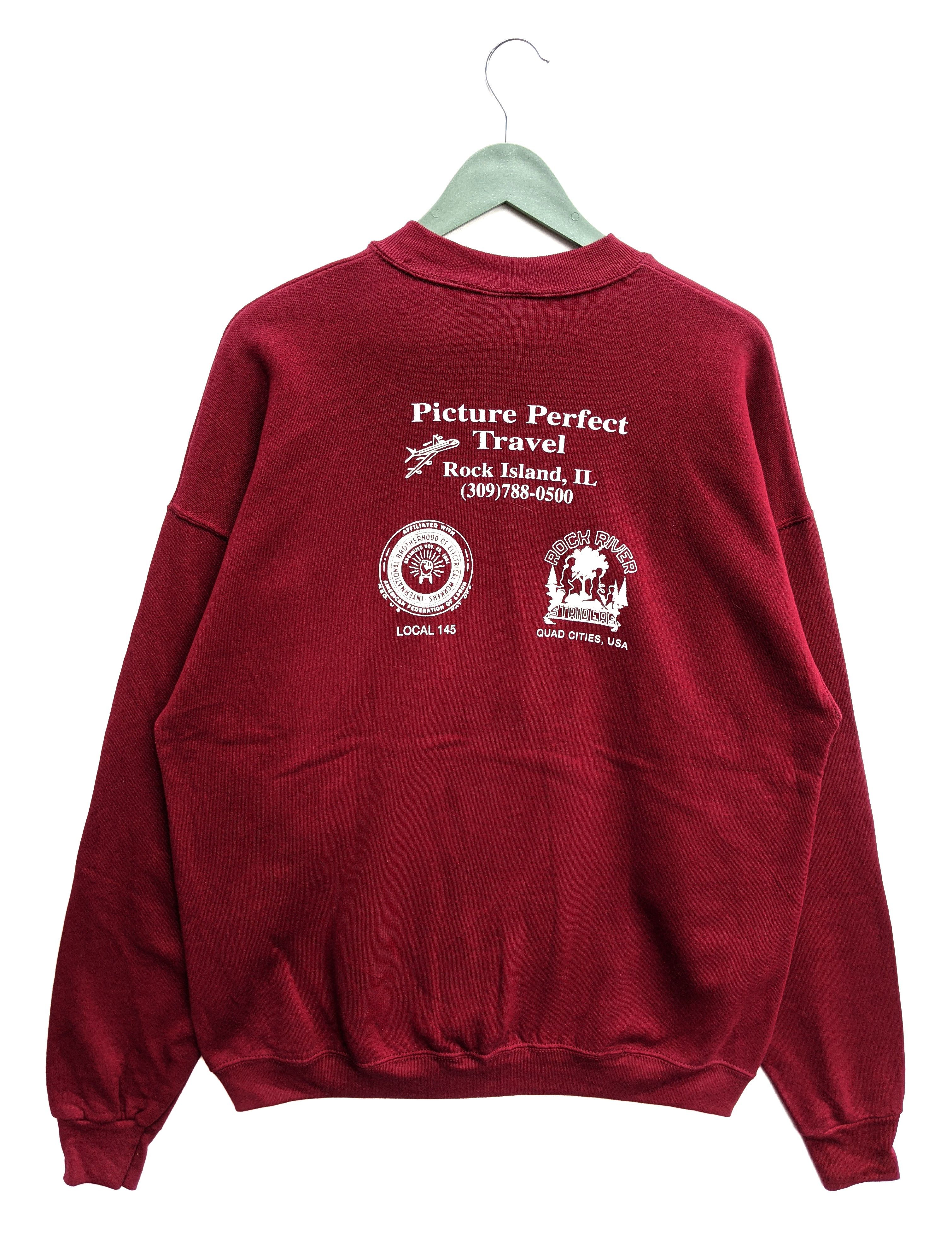 Fruit Of The Loom × Vintage Vintage 1999 Reindeer Ramble Sweatshirt Size US XL / EU 56 / 4 - 2 Thumbnail