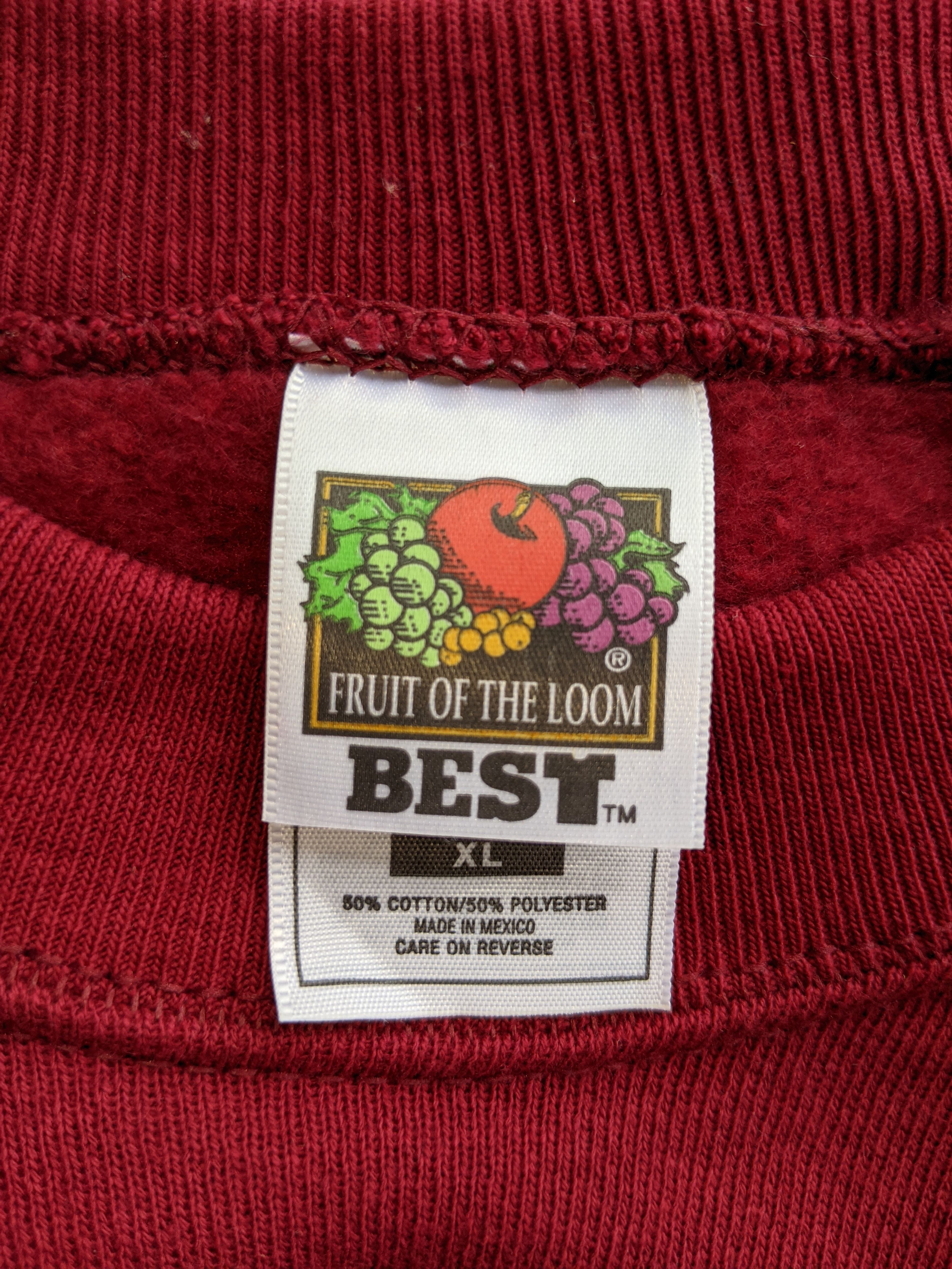 Fruit Of The Loom × Vintage Vintage 1999 Reindeer Ramble Sweatshirt Size US XL / EU 56 / 4 - 4 Thumbnail