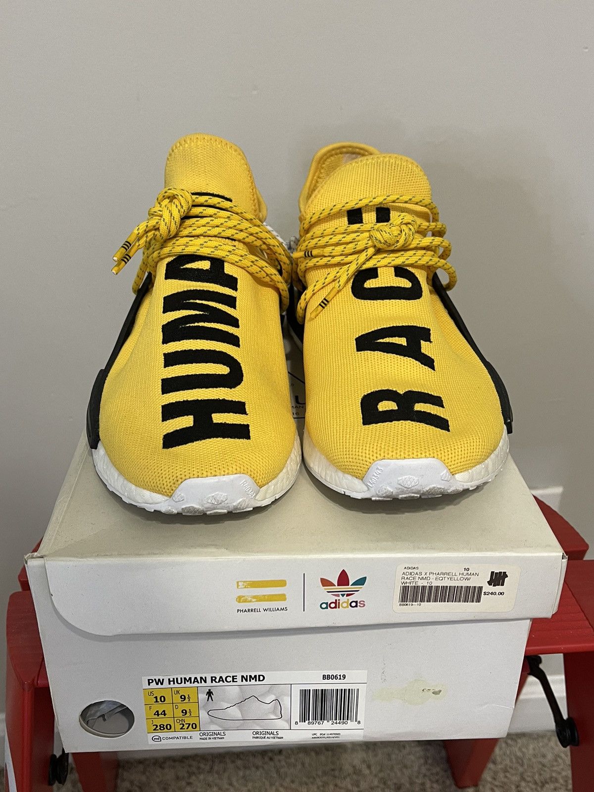 Adidas Pharrell X Nmd Human Race Yellow | Grailed