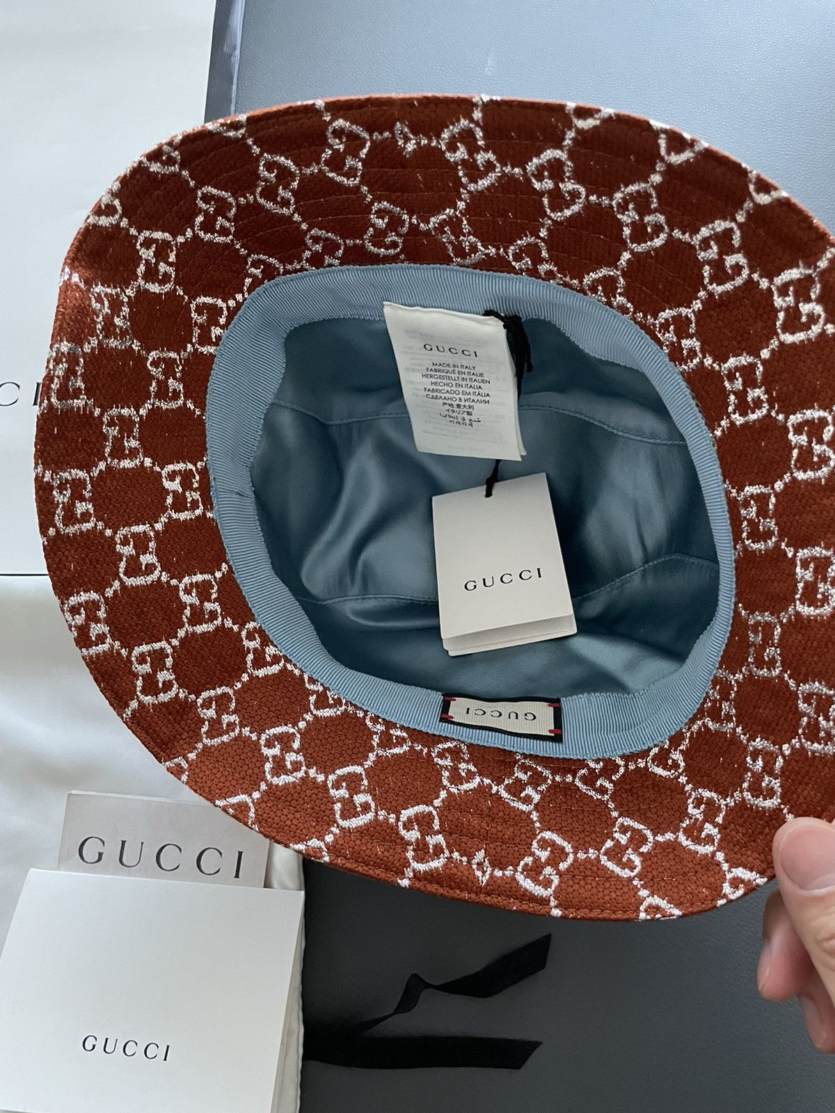 Gucci Brand NEW Limited Edition Super Runway Sold Out GG Logo Hat Size ONE SIZE - 25 Thumbnail