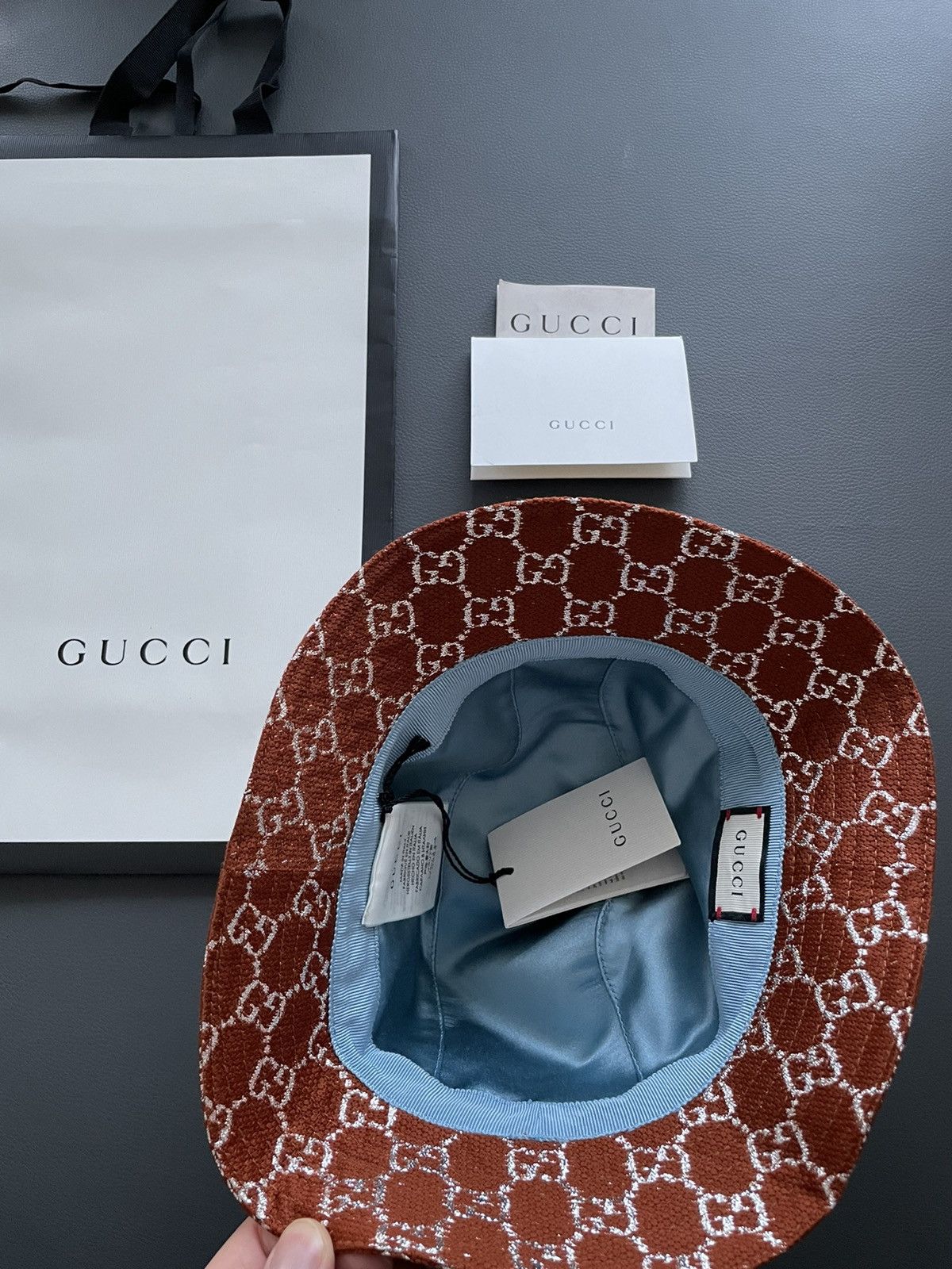 Gucci Brand NEW Limited Edition Super Runway Sold Out GG Logo Hat Size ONE SIZE - 20 Thumbnail