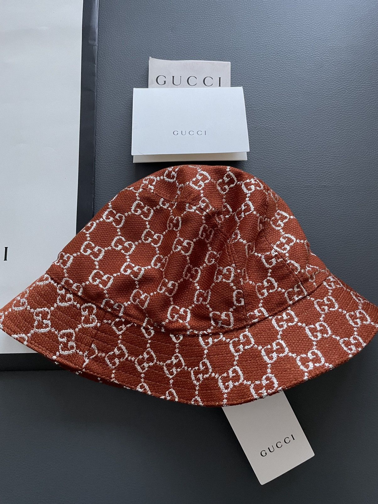 Gucci Brand NEW Limited Edition Super Runway Sold Out GG Logo Hat Size ONE SIZE - 19 Thumbnail