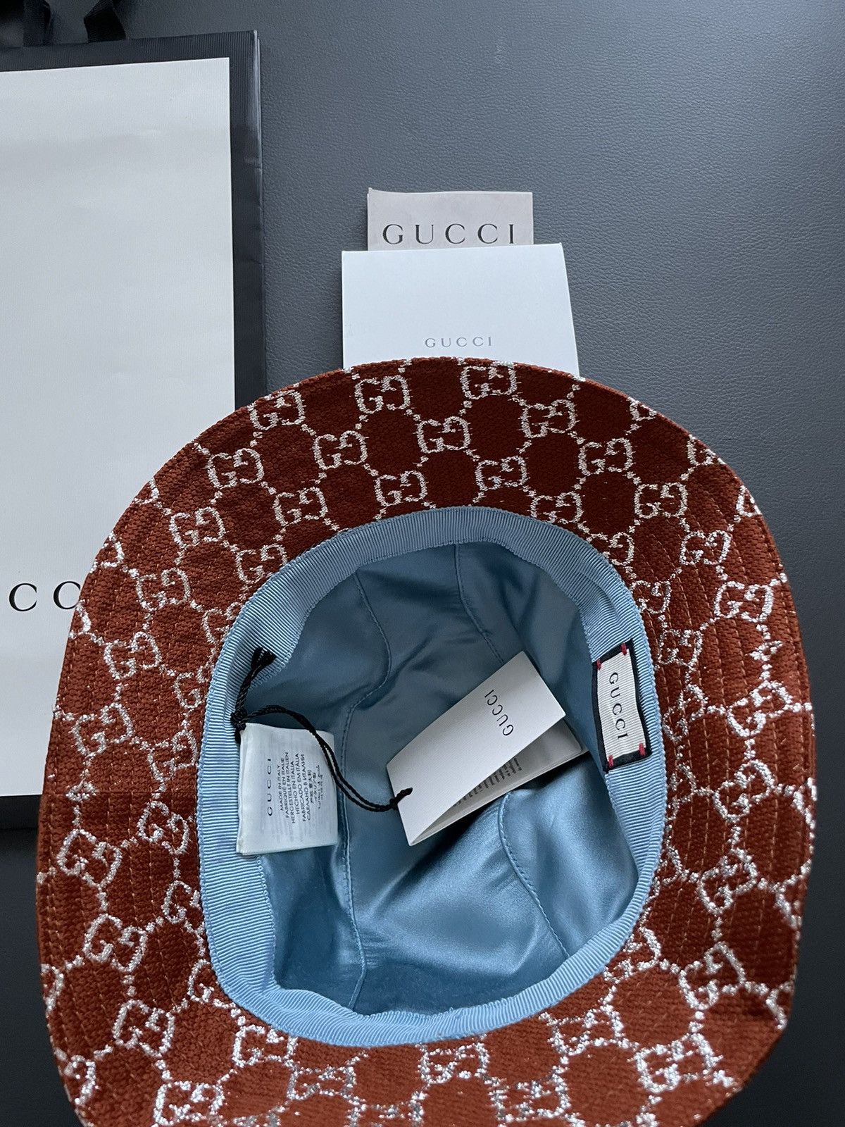 Gucci Brand NEW Limited Edition Super Runway Sold Out GG Logo Hat Size ONE SIZE - 21 Thumbnail